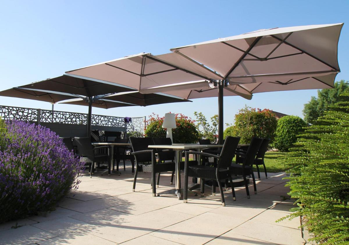 outdoor BBQ area