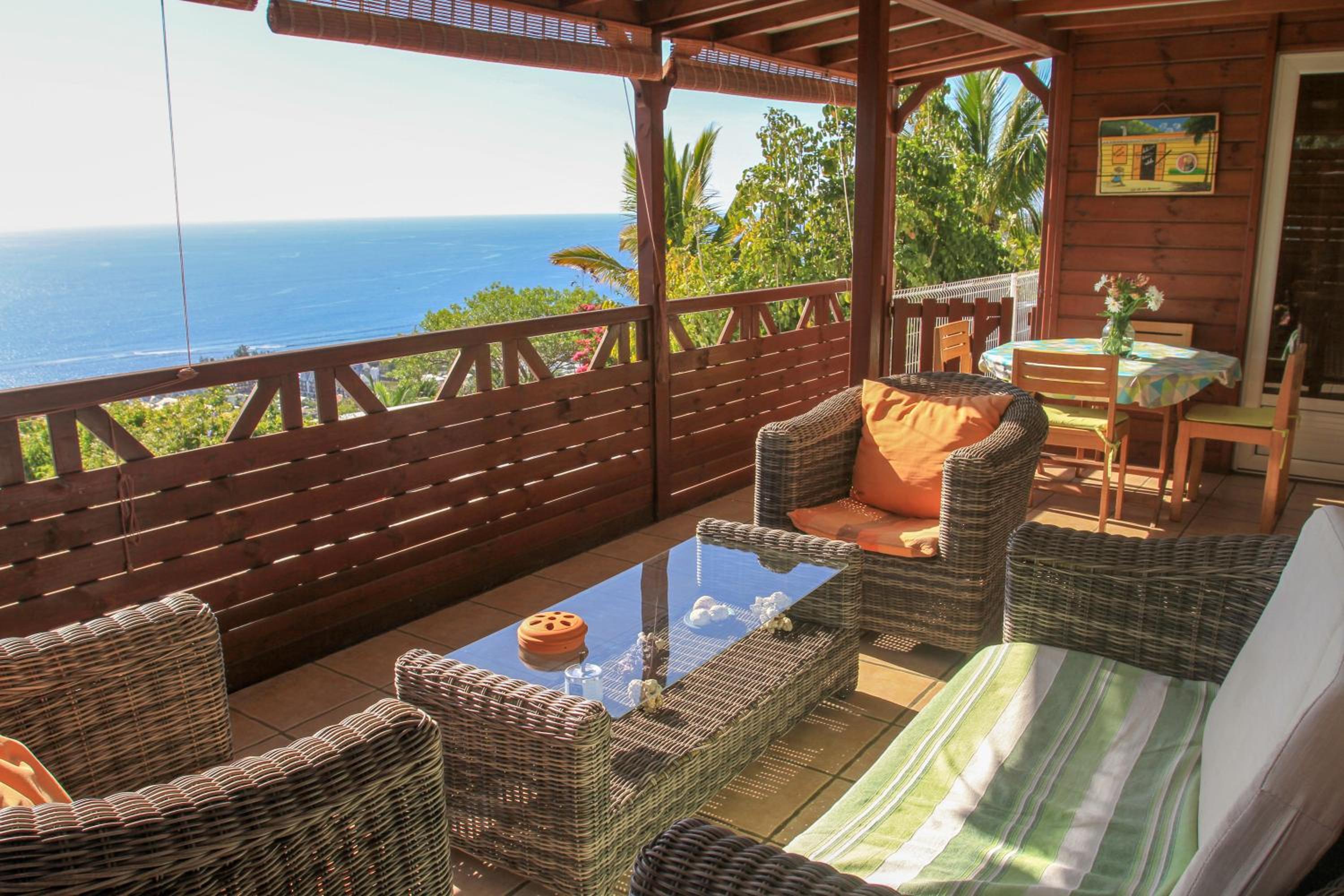Chalet Filaos, vue sur mer et couchers de soleil, proche de Saint-Leu view 5