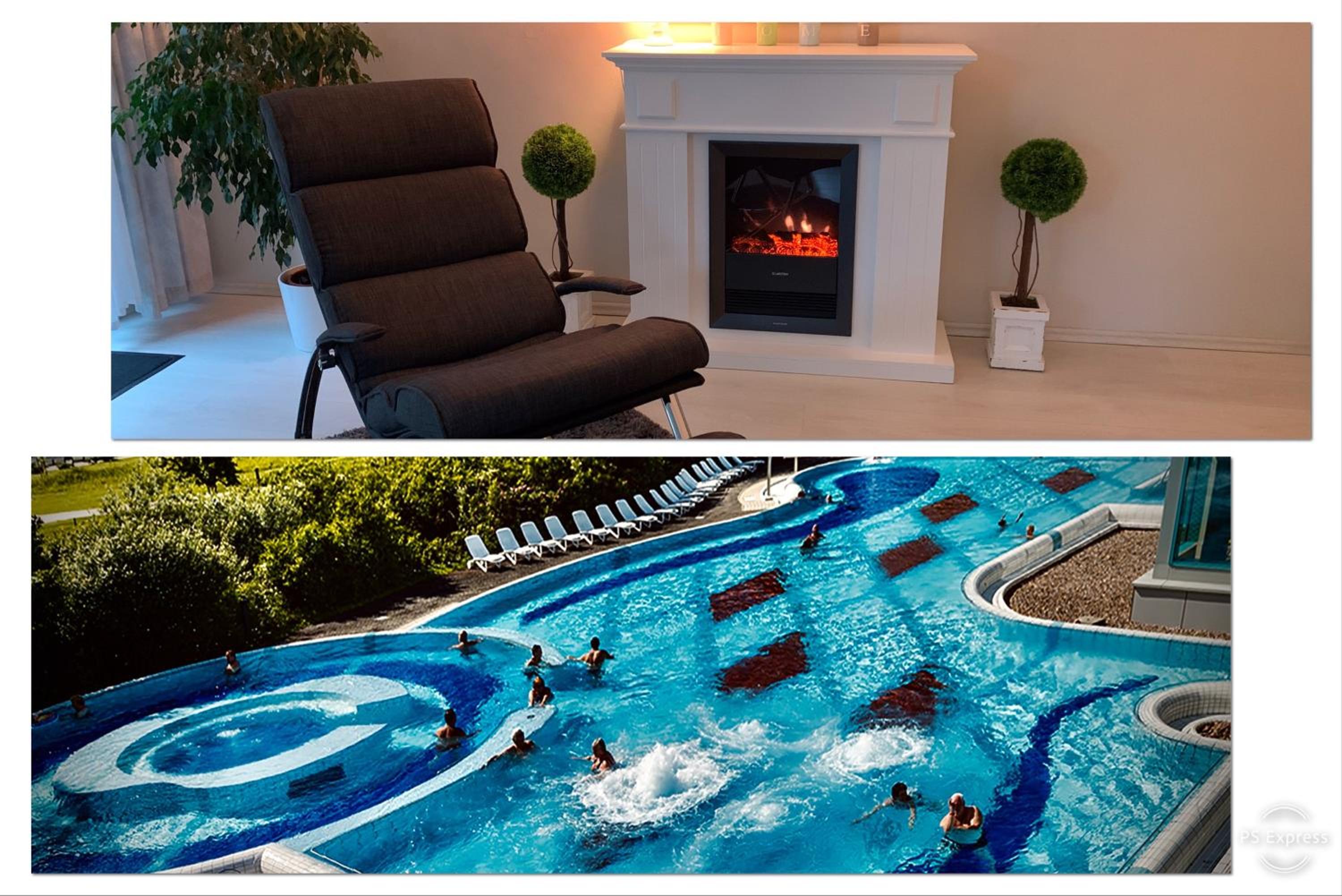 FeWo im Grünen mit Terrasse und Garten - gratis Therme