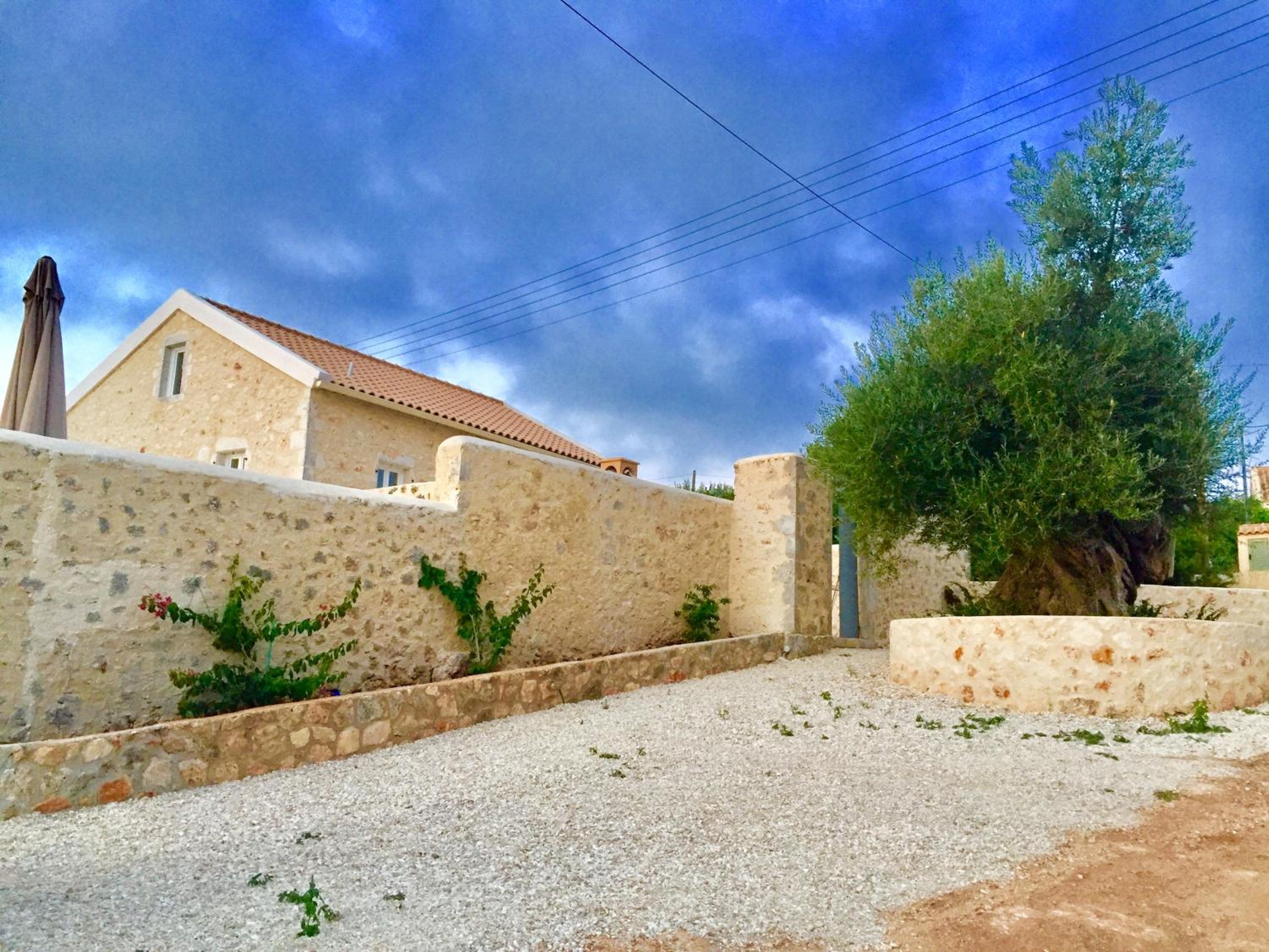 Fiscardo Luxury Stone Villa Alex ,with sunset view!