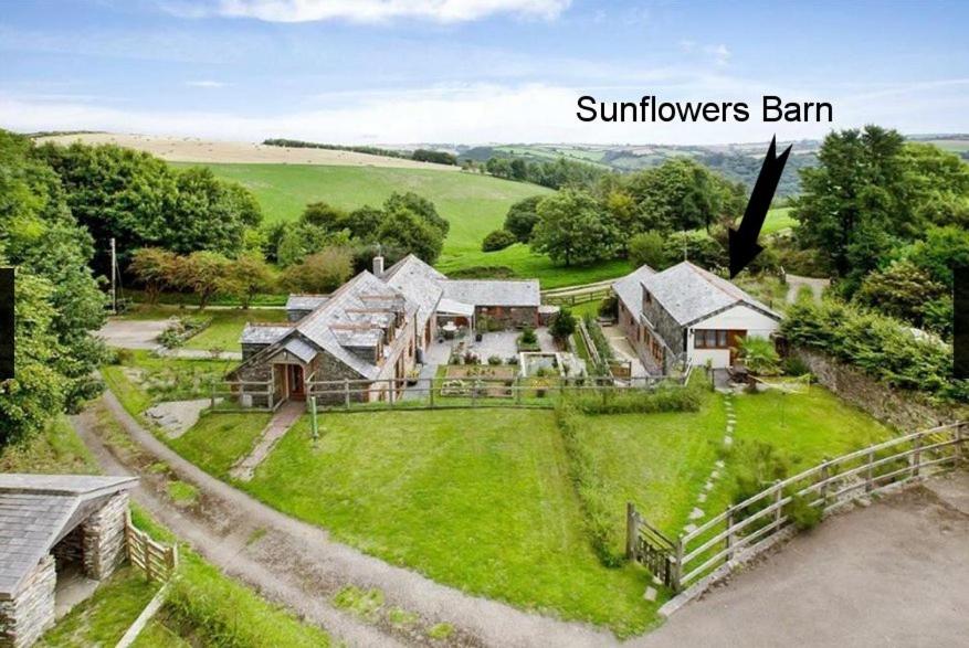 Sunflowers Barn view 2
