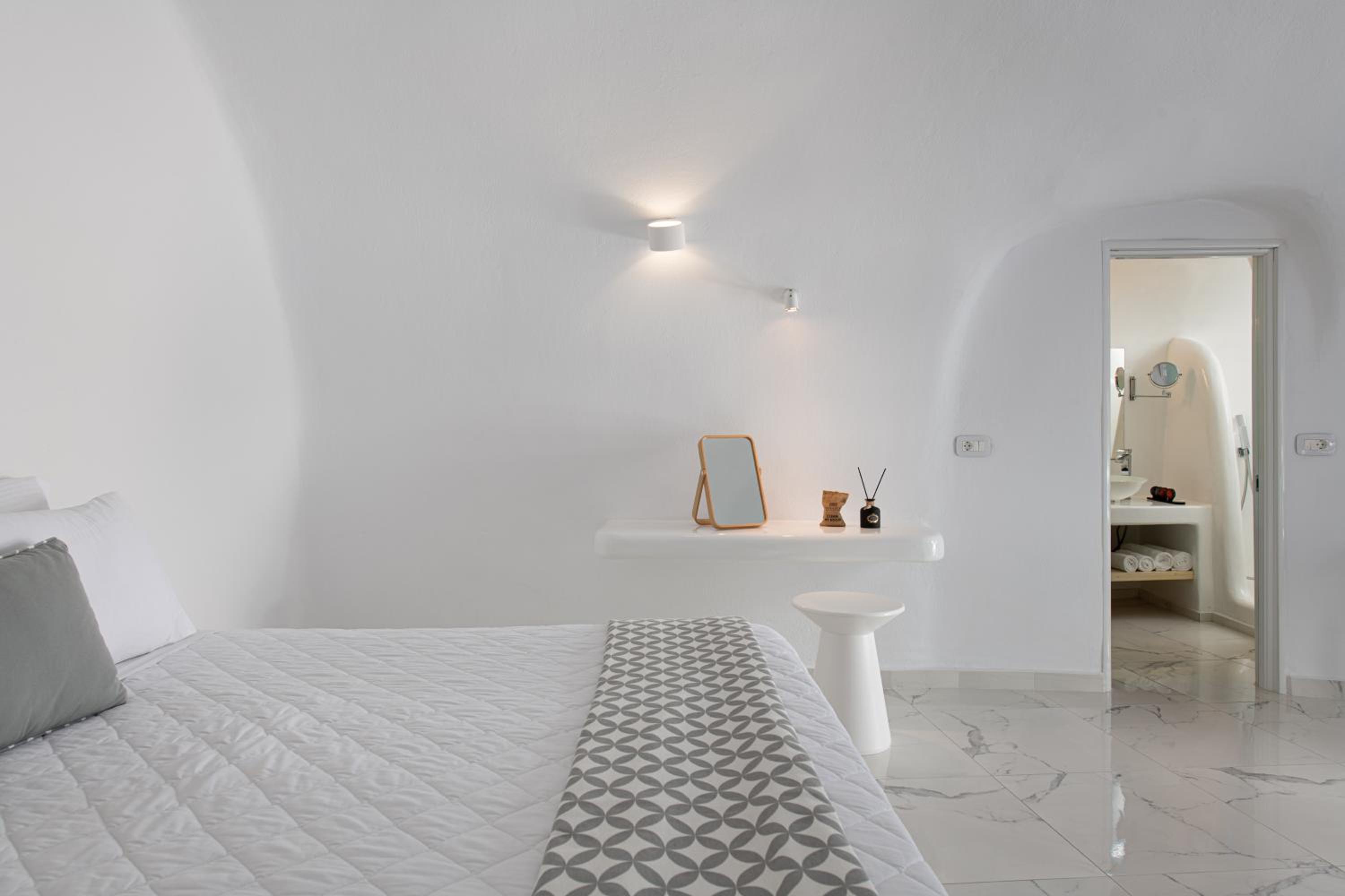 White Concept Caves