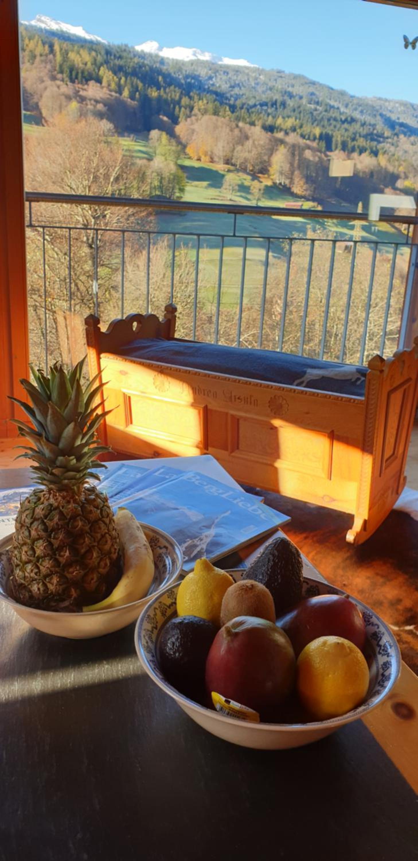Ferienhaus & Ferienwohnung Wiñay Wayna Gotschna Blick Klosters