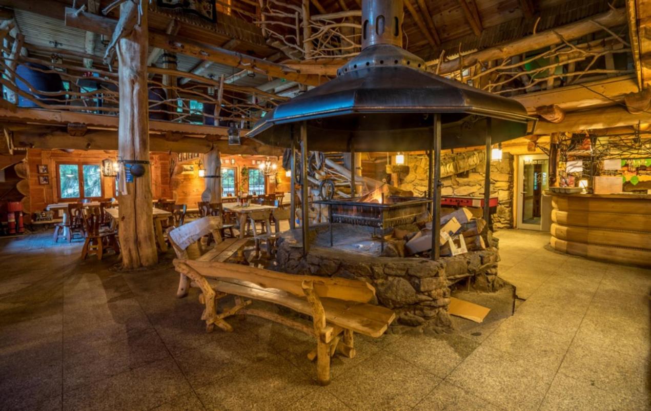 outdoor BBQ area