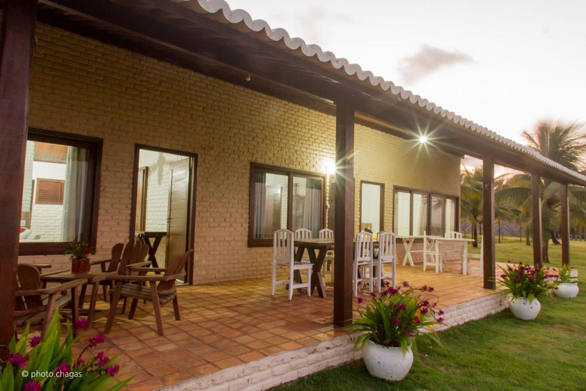 outdoor BBQ area