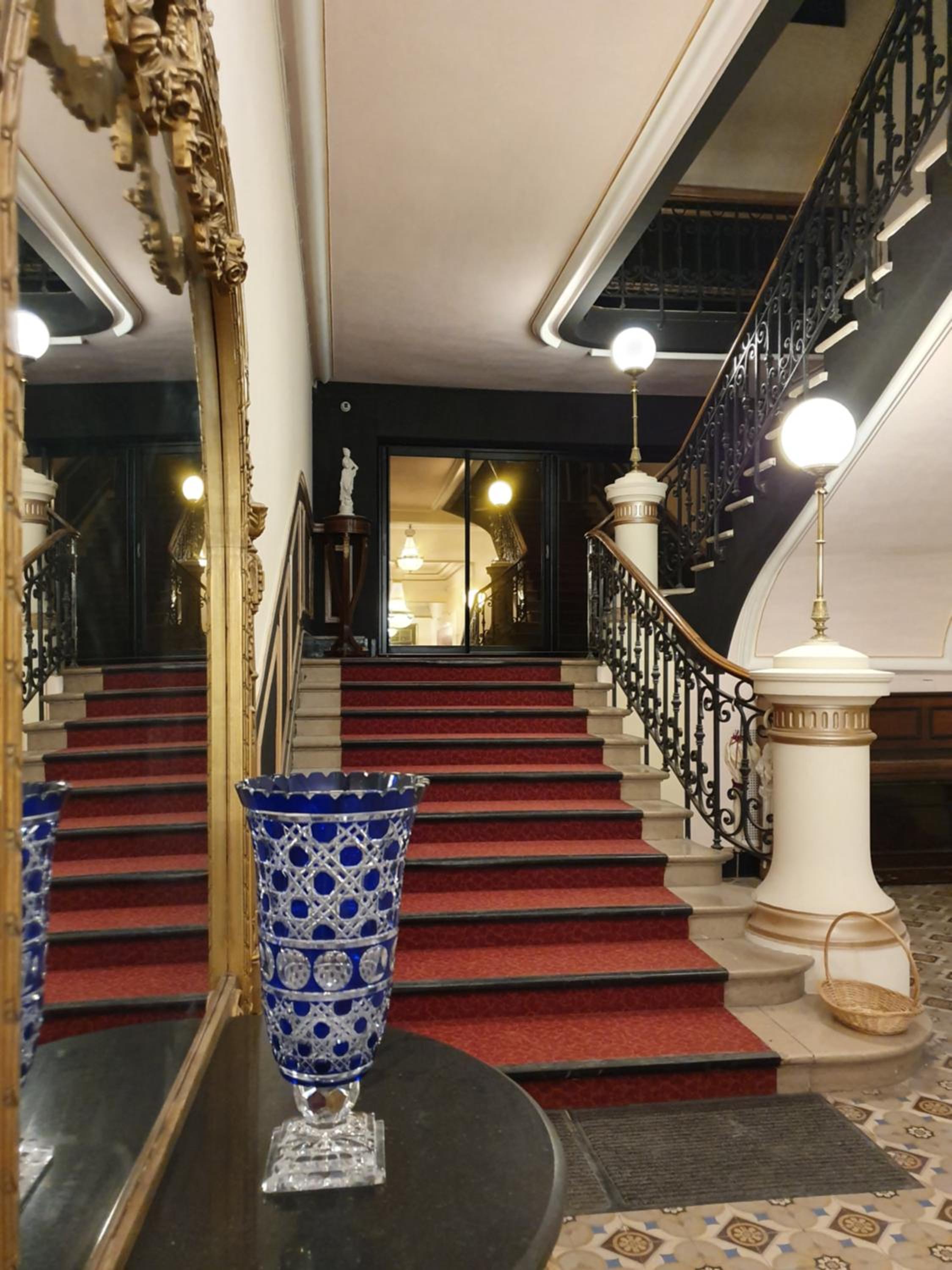 hotel reception
