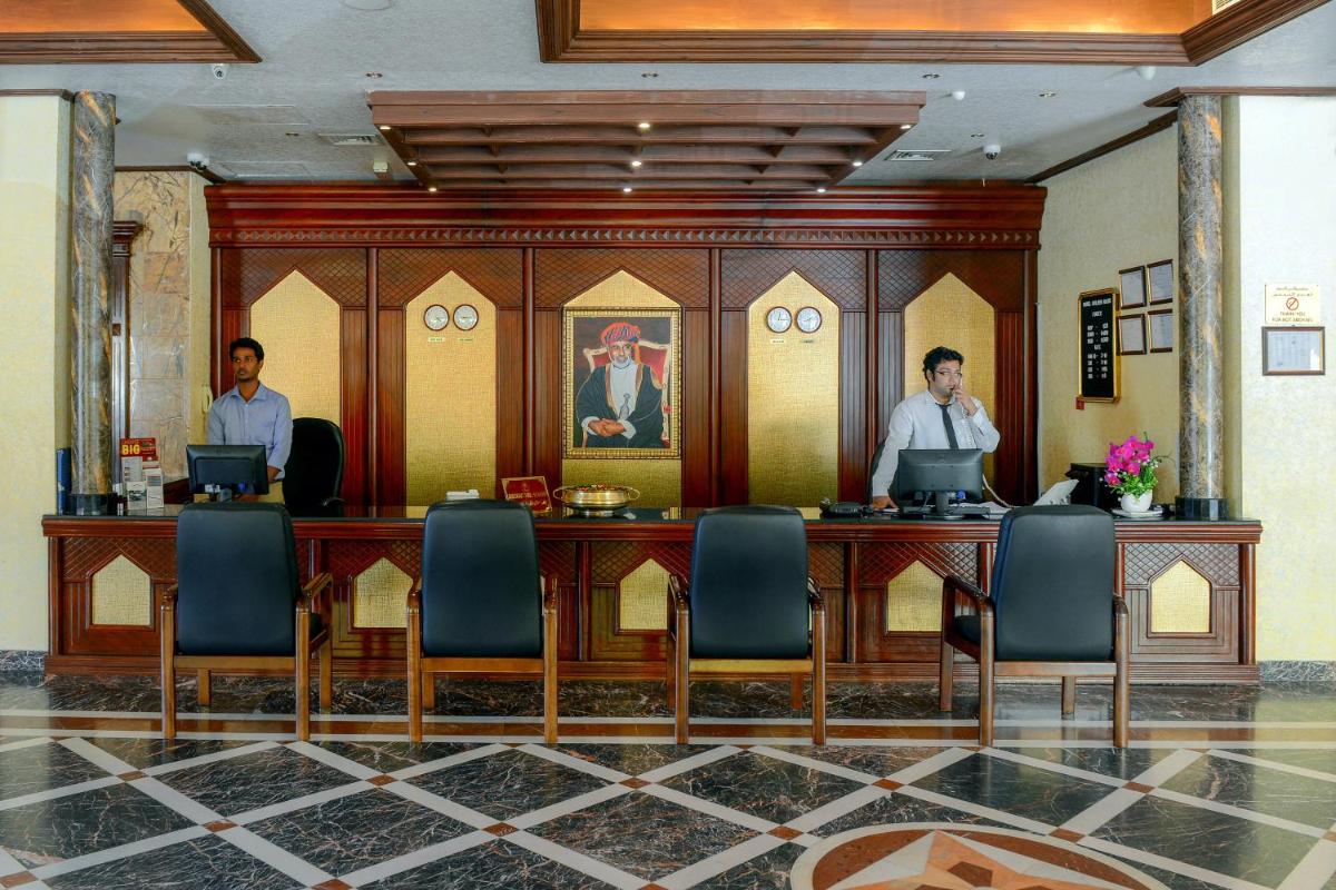 hotel reception