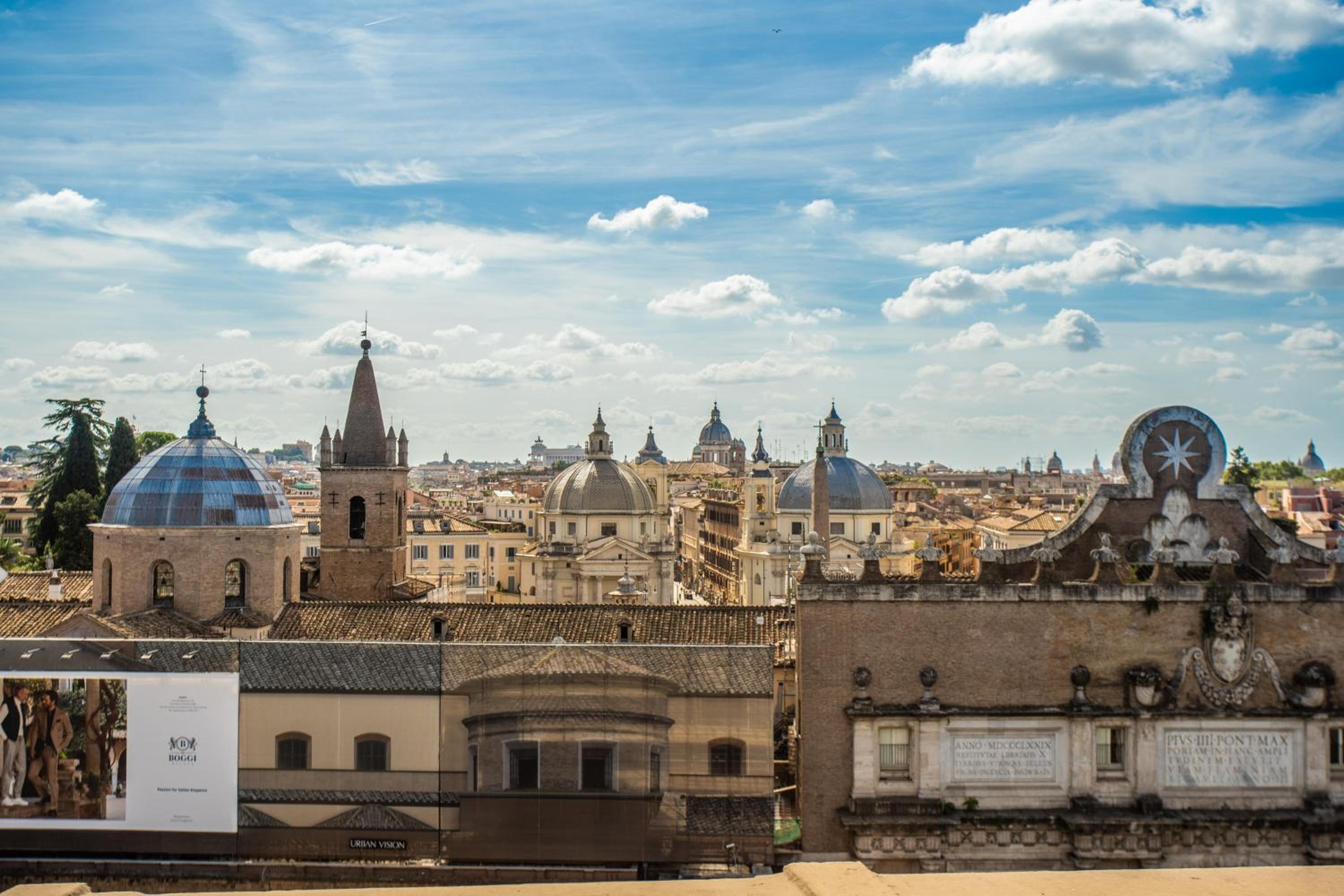 Roof top dream piazza del popolo — Rome photo 5