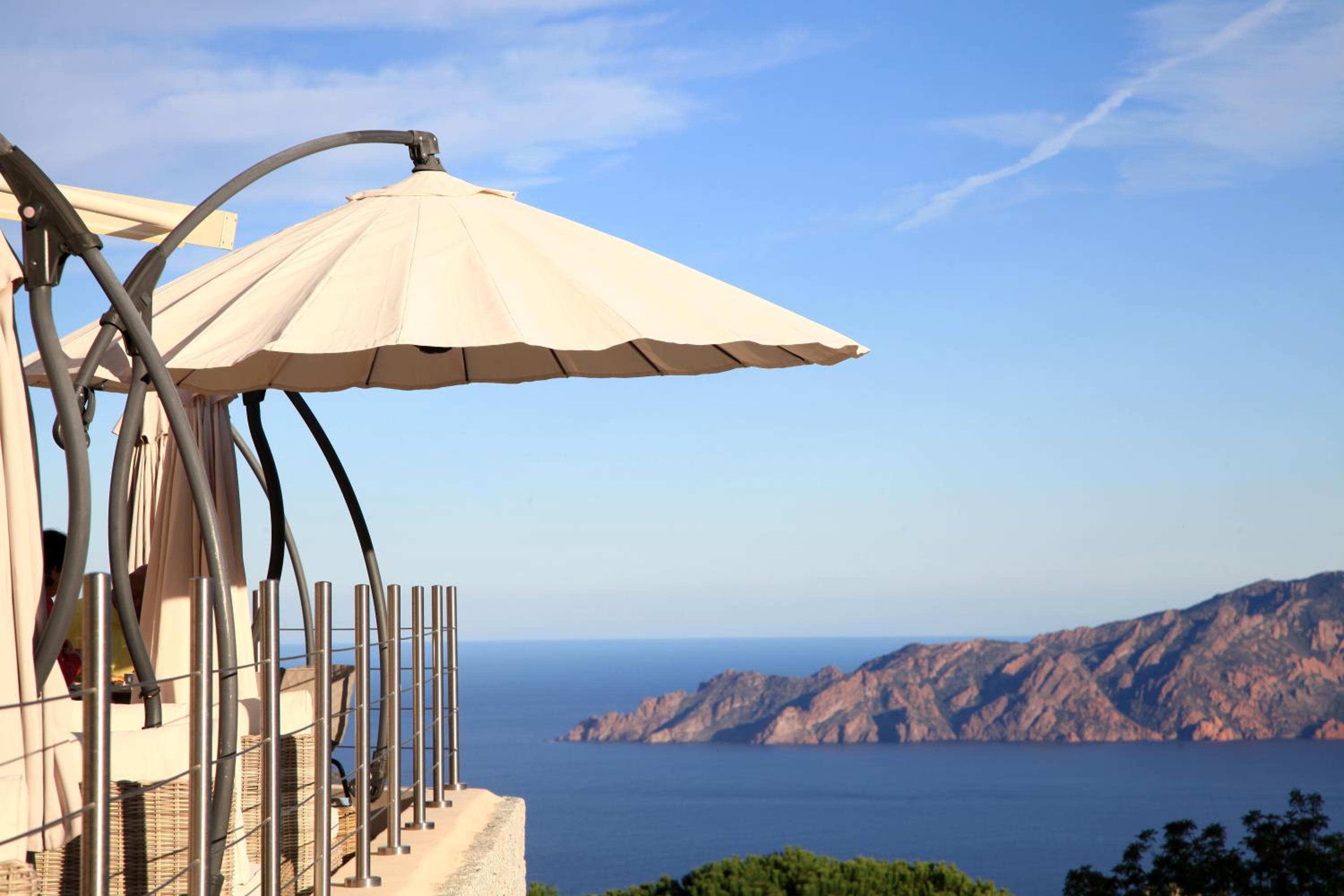 outdoor BBQ area