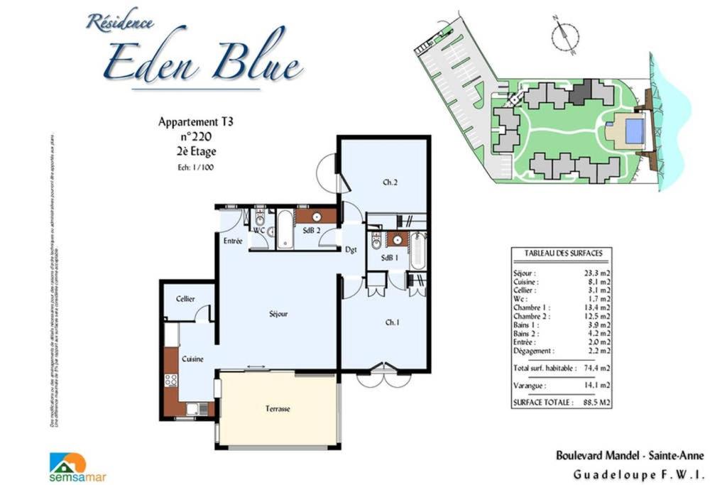 Eden Blue 2 Bedrooms & Pool view 5