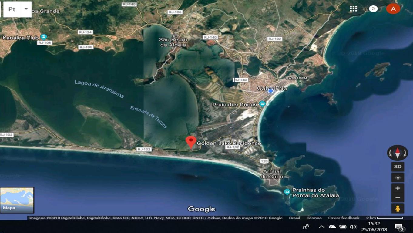 Golden LAKE - FLX Pé na Areia 2 ARRAIAL DO CABO