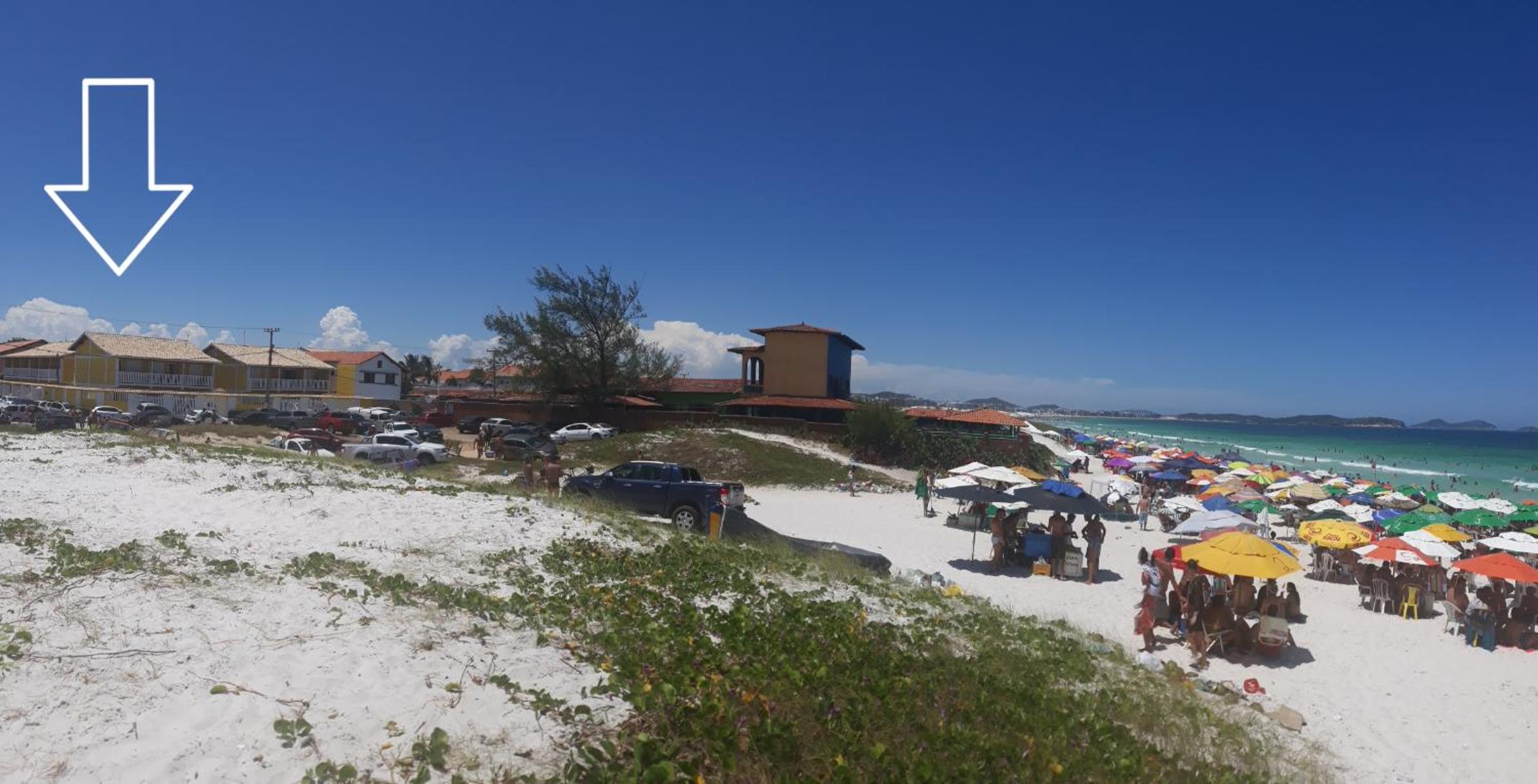Casa Duplex Praia Das Dunas - Pé na Areia - Alto Padrão - Ar Condicionado