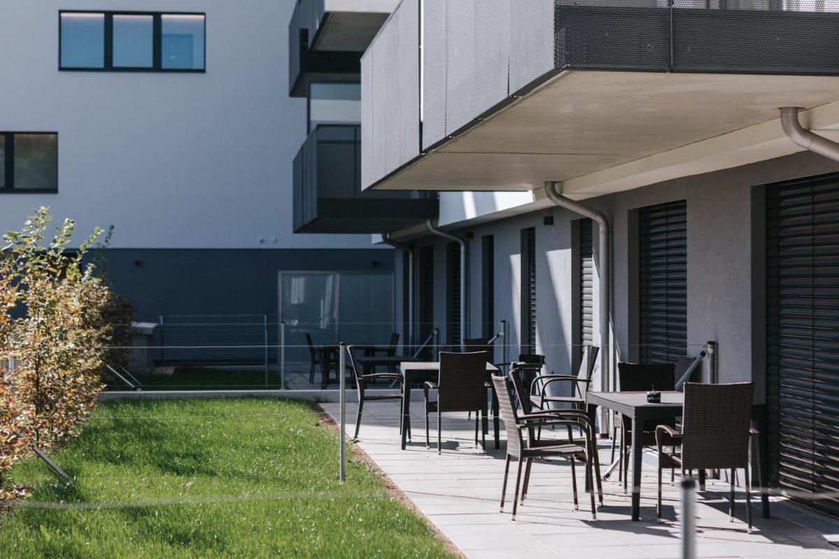 outdoor BBQ area