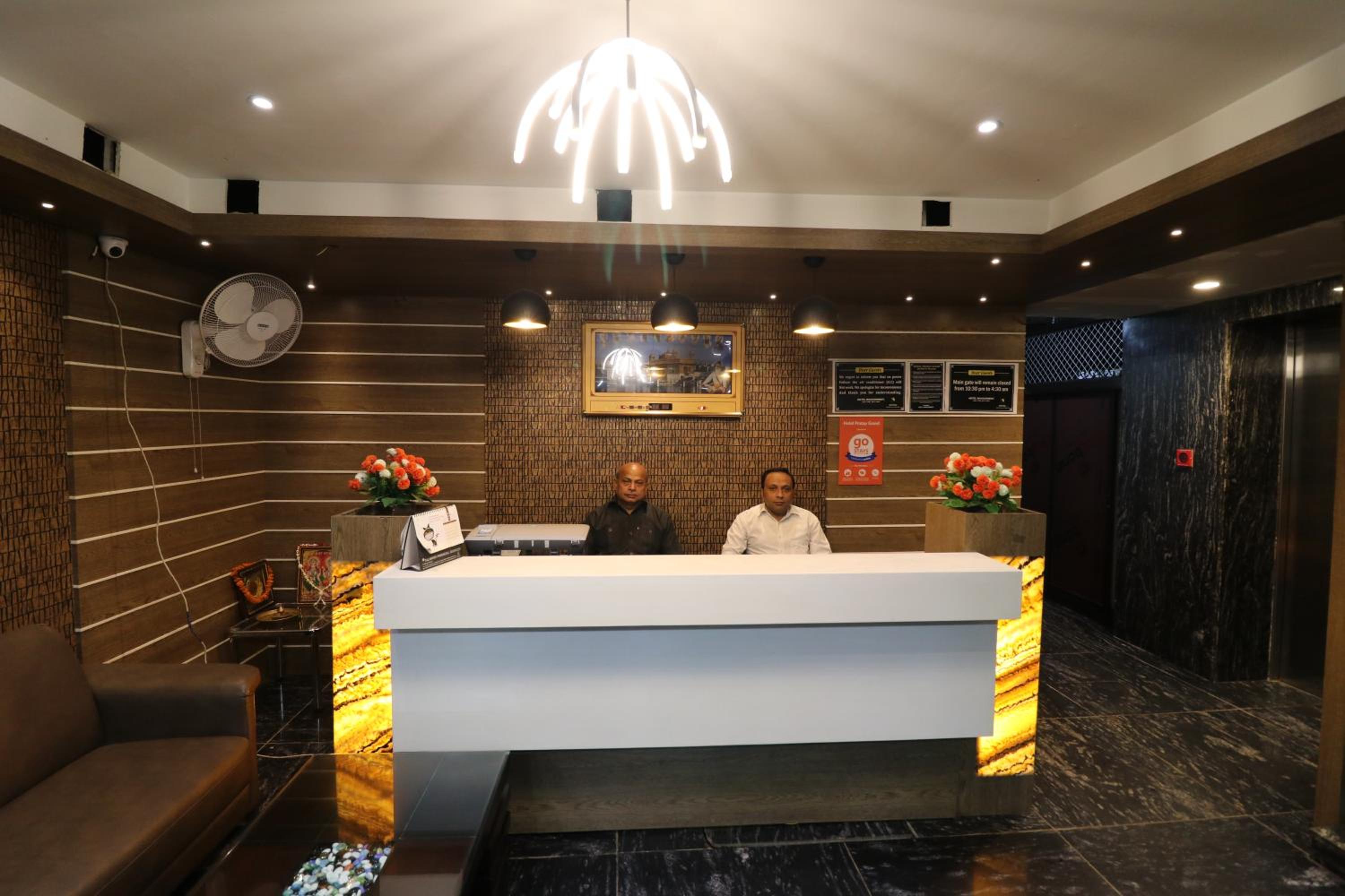 hotel reception