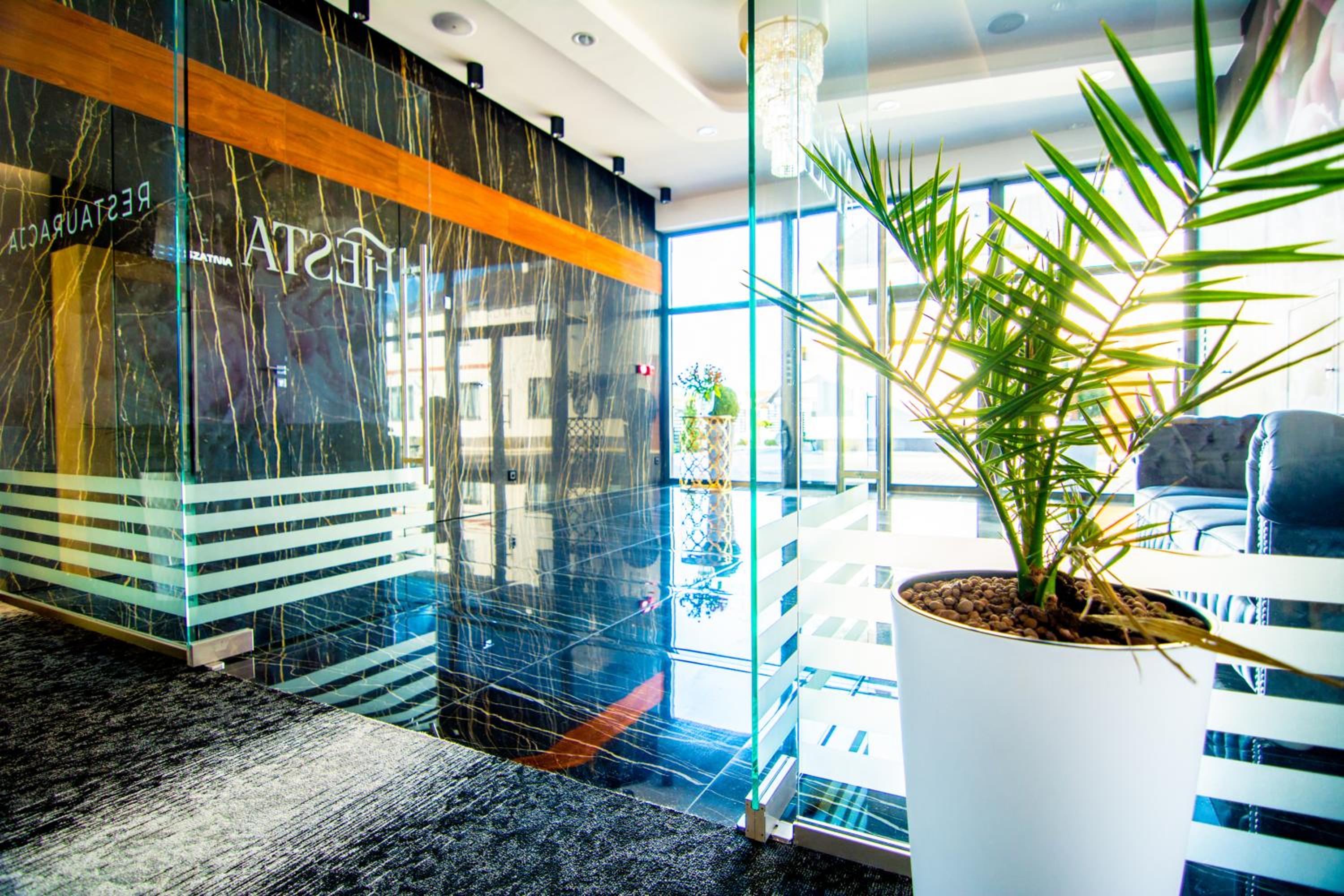 hotel reception