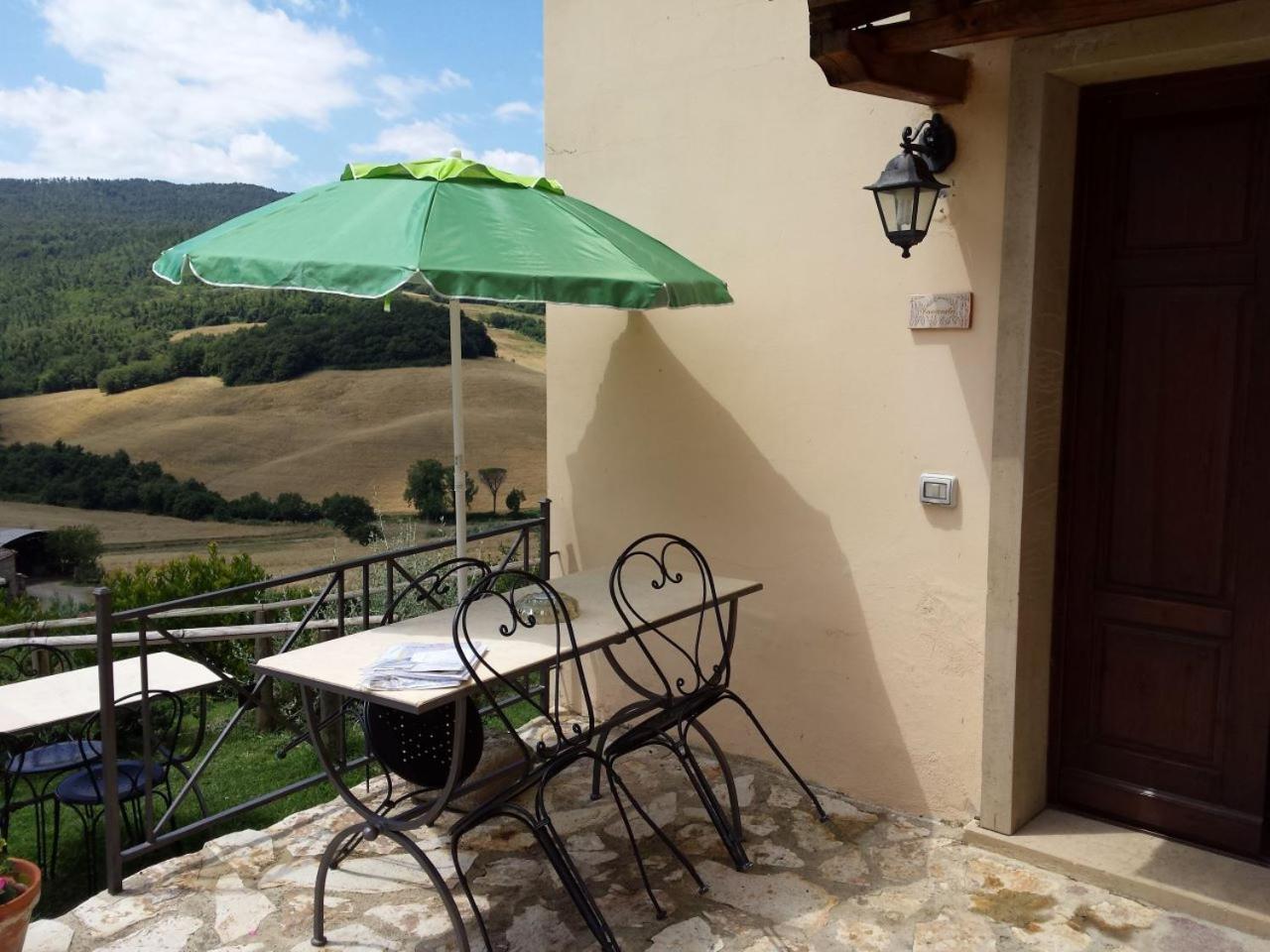 outdoor BBQ area