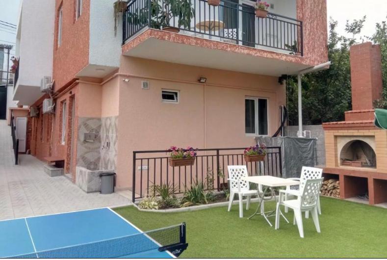 outdoor BBQ area