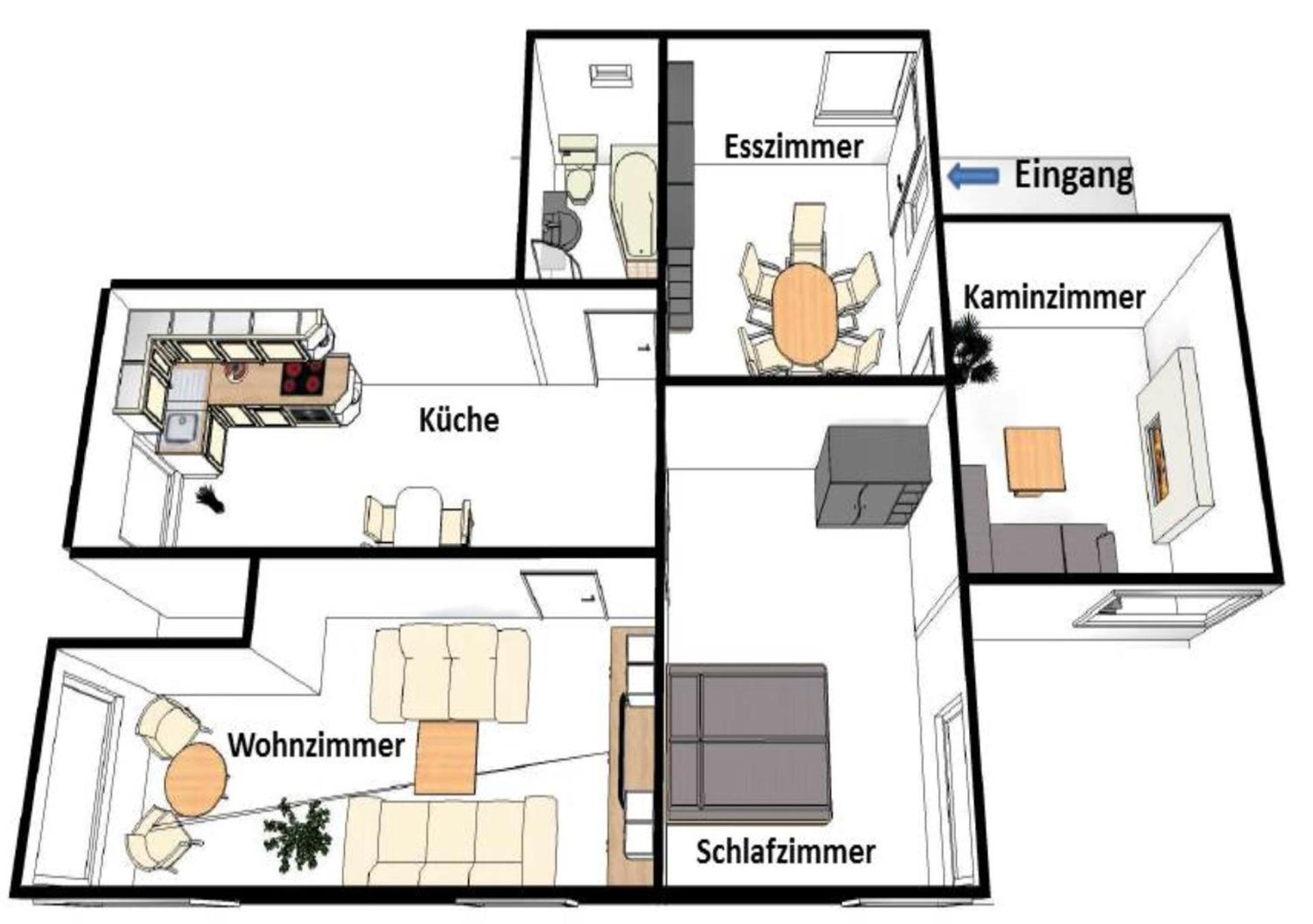 Ferienwohnung Deutschmann view 5