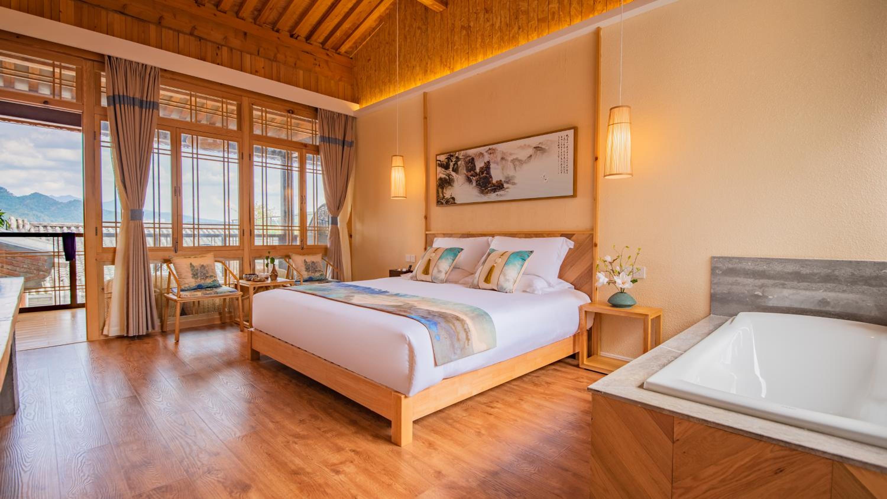 Shan Ju Qiu Ming Floral Hotel in Tengchong 花筑 腾冲山居秋暝精品客栈