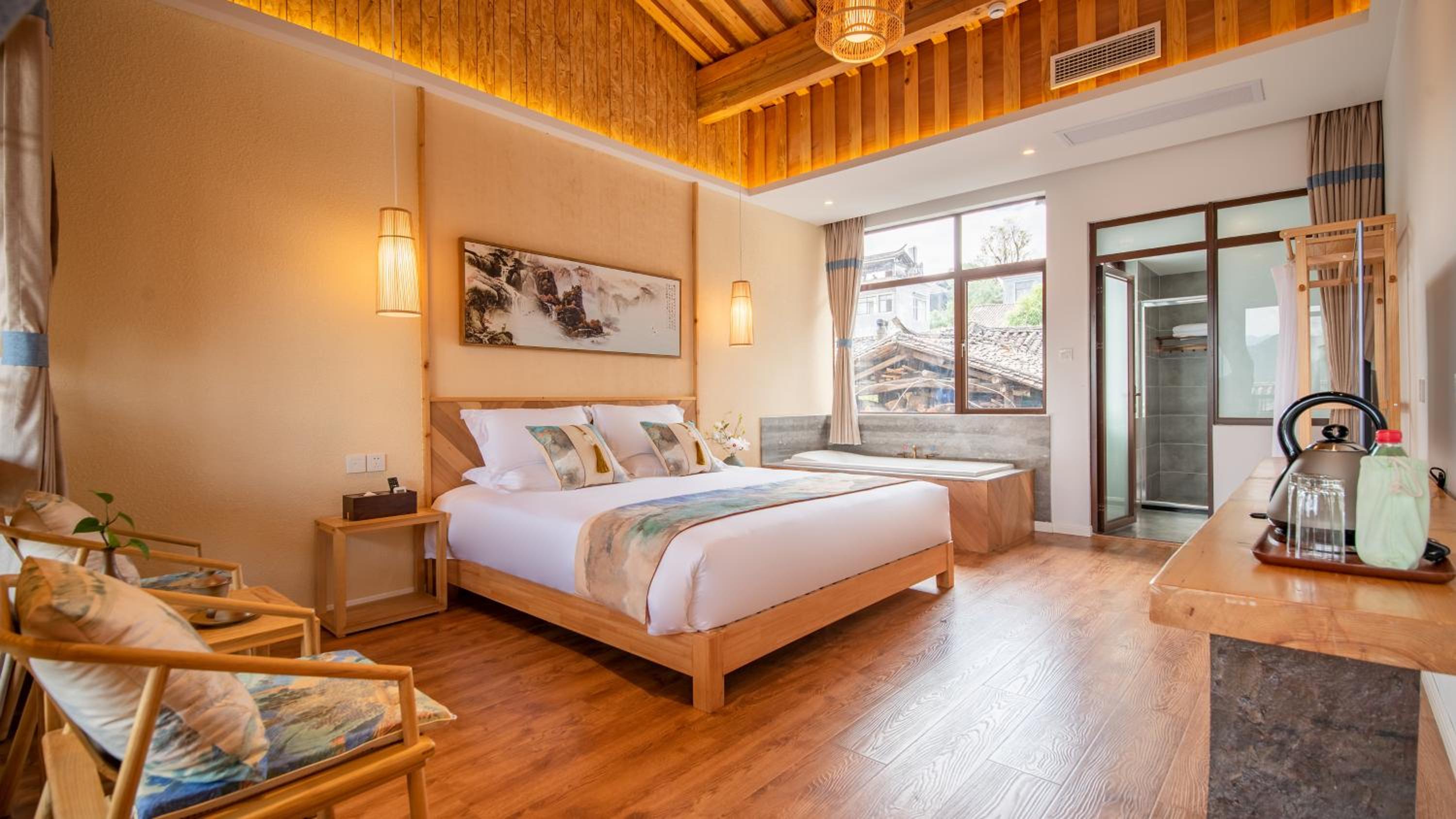 Shan Ju Qiu Ming Floral Hotel in Tengchong 花筑 腾冲山居秋暝精品客栈
