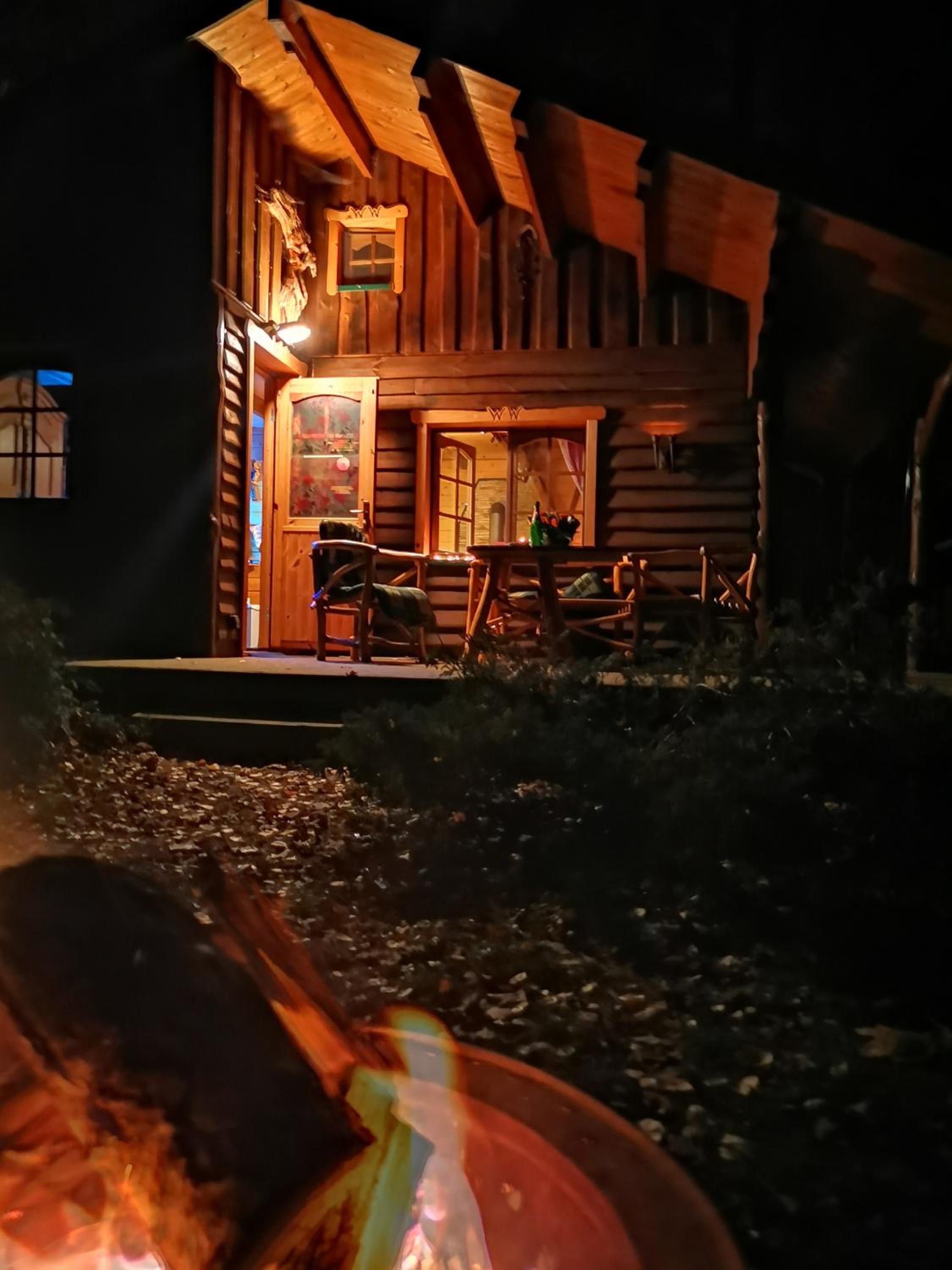 Holzhaus Waldwichtel am Wald und See
