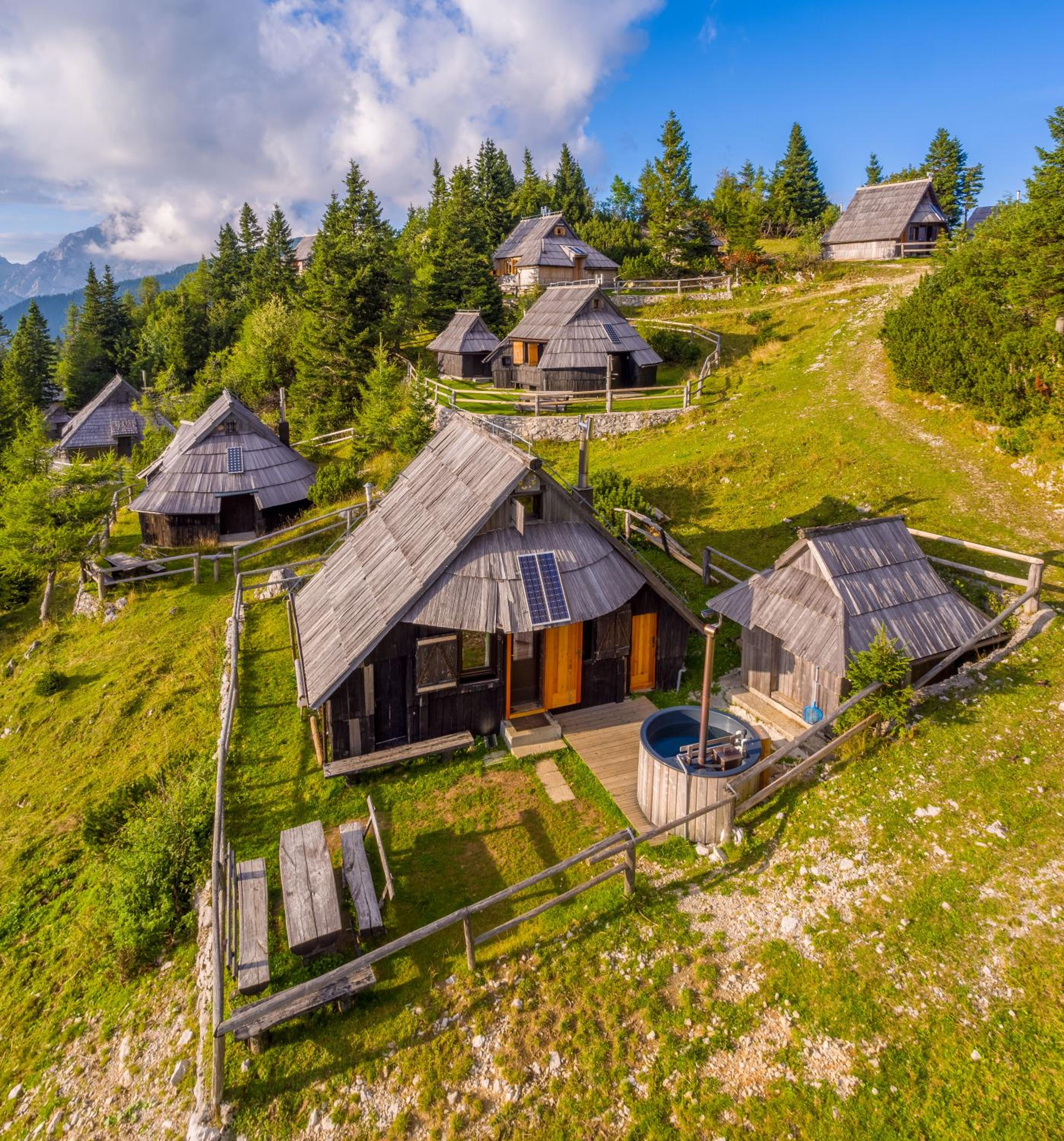 Chalet Zlatica Velika Planina - main view