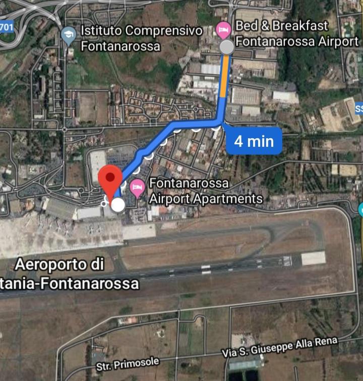 Bed & Breakfast Fontanarossa Airport -Private Parking-