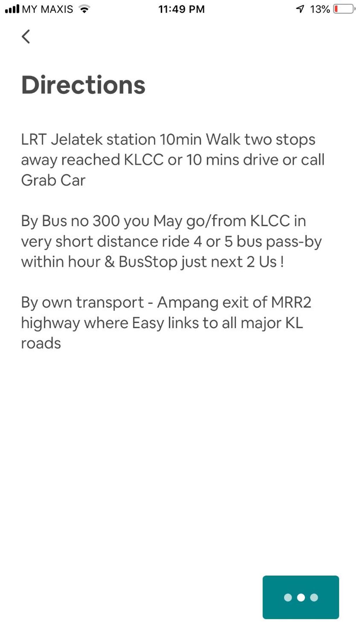 7 mins KLCC next to Hospital Gleneagle