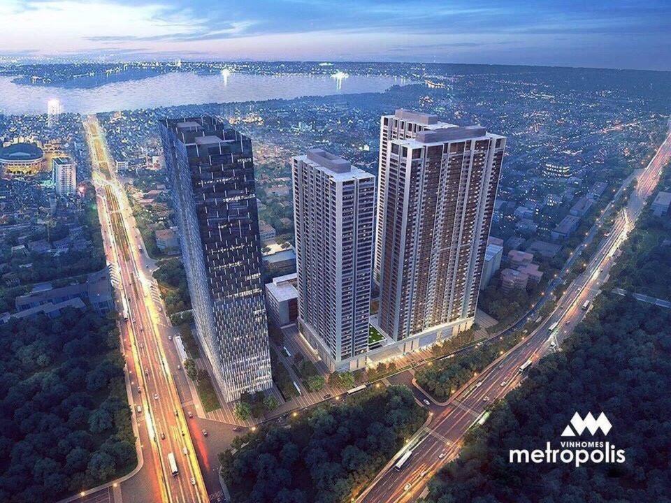 Sunshine Balcony Apartment in VINHOMES METROPOLIS near Lotte Hanoi