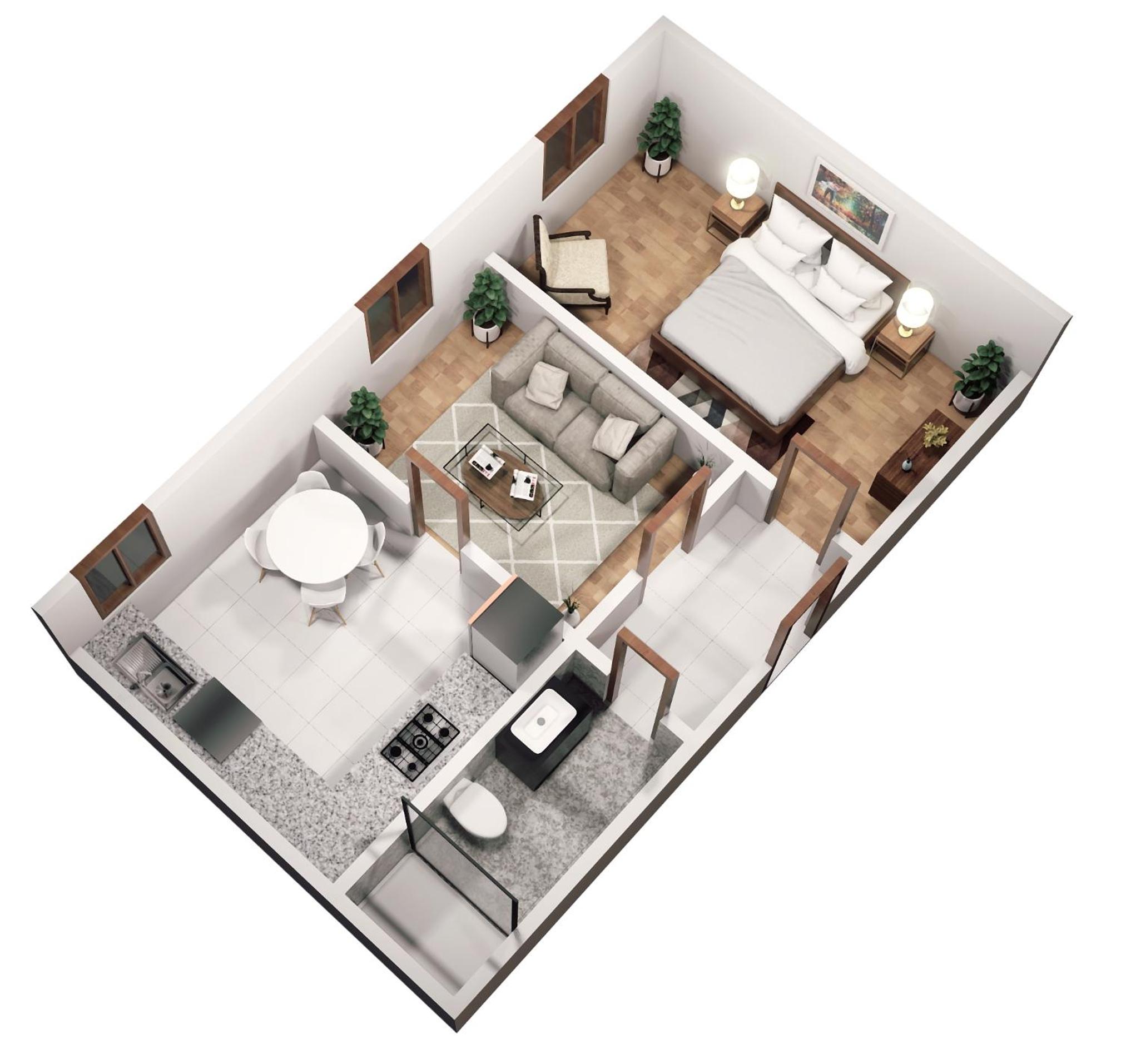 hotel room