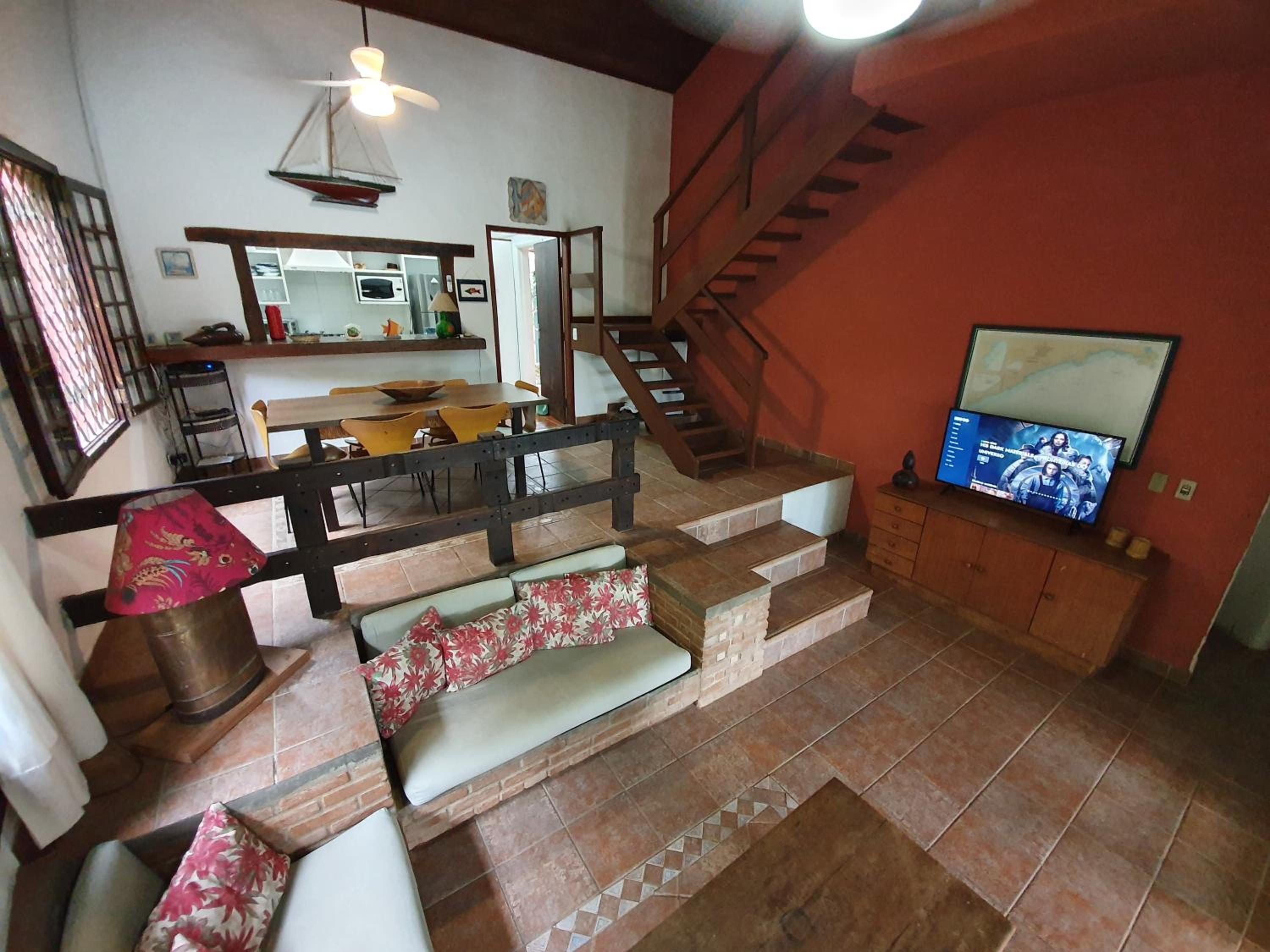 Casa pé na areia em Toque Toque