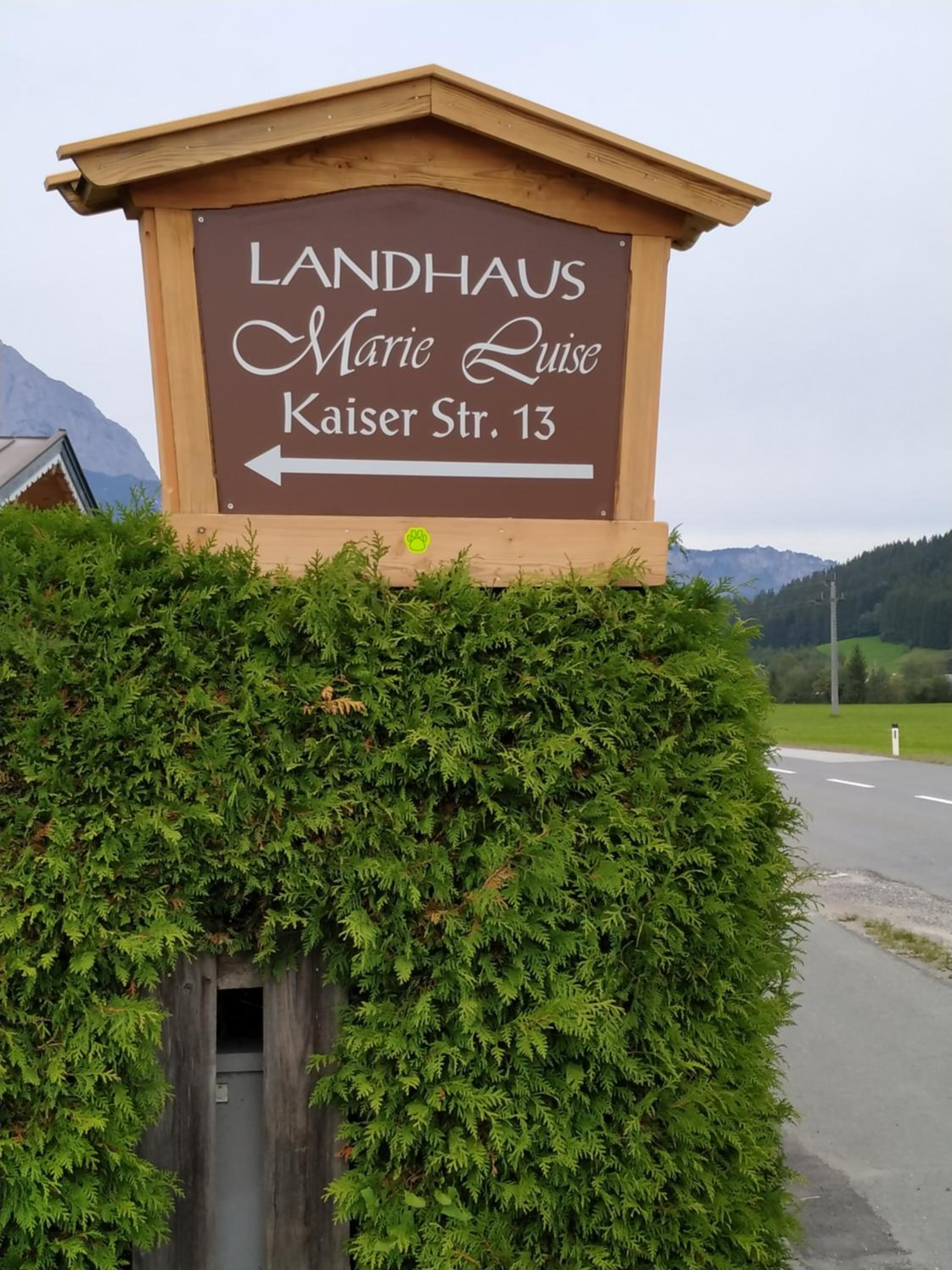 Marie Luise, Landhaus