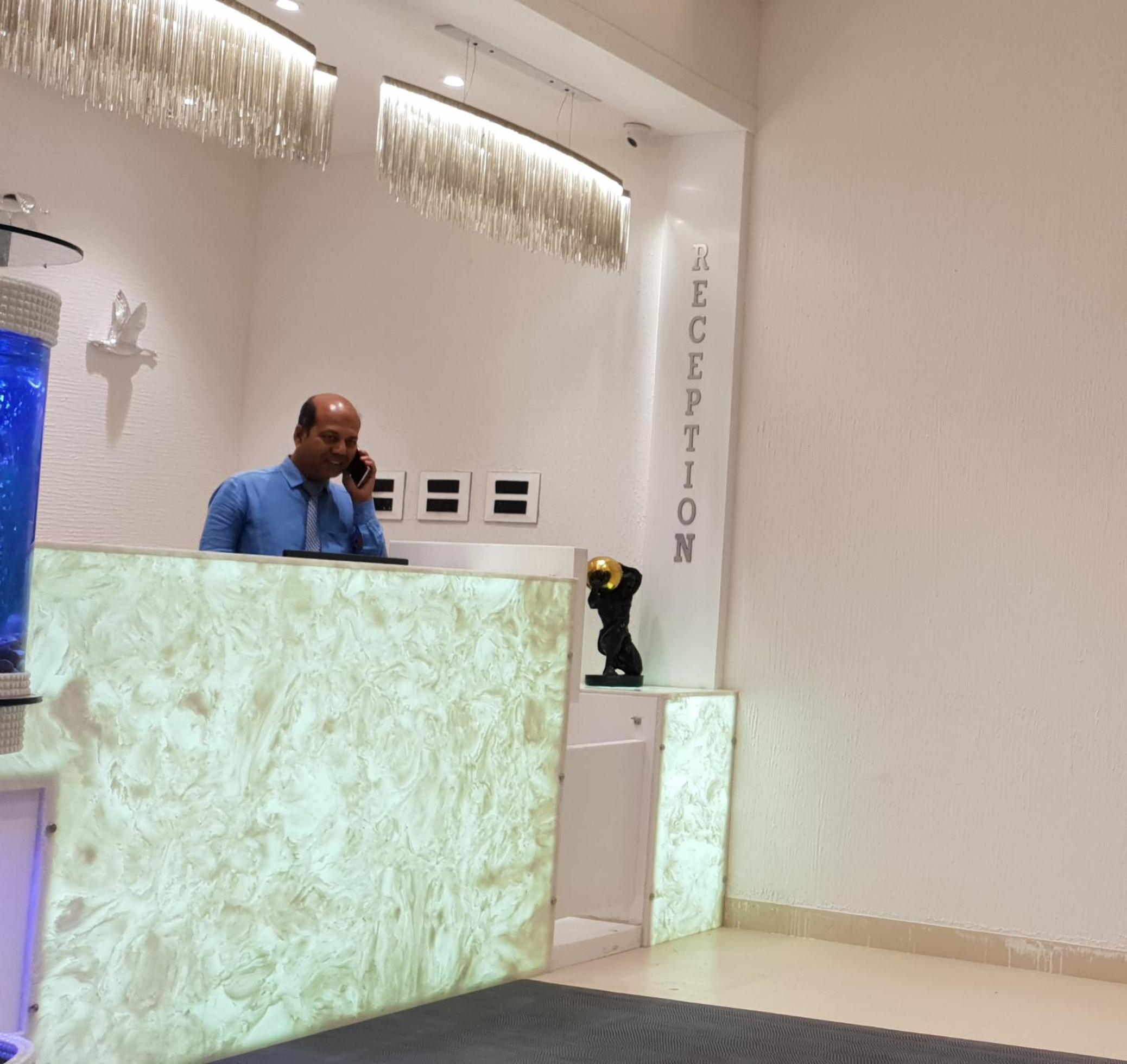 hotel reception