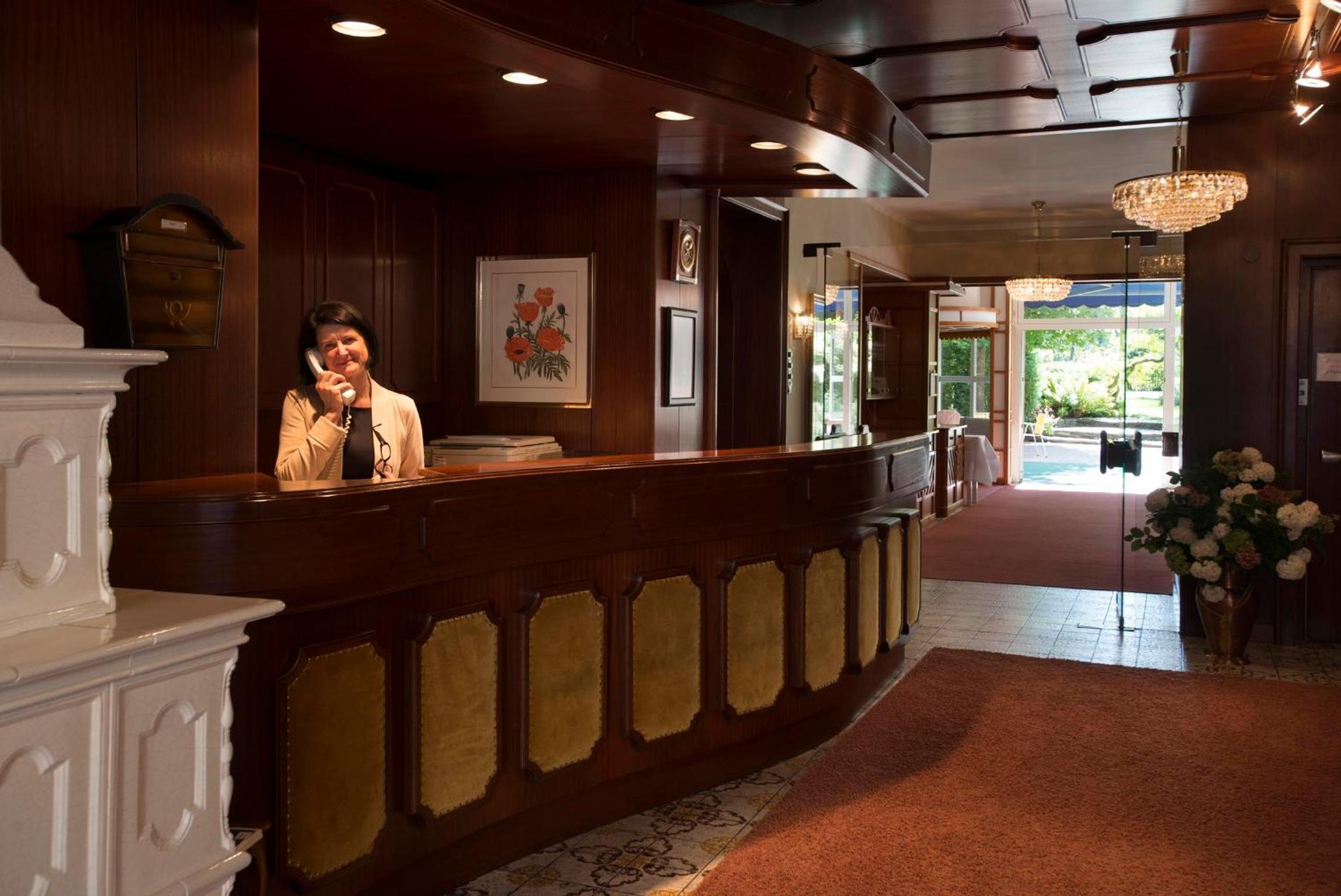 hotel reception