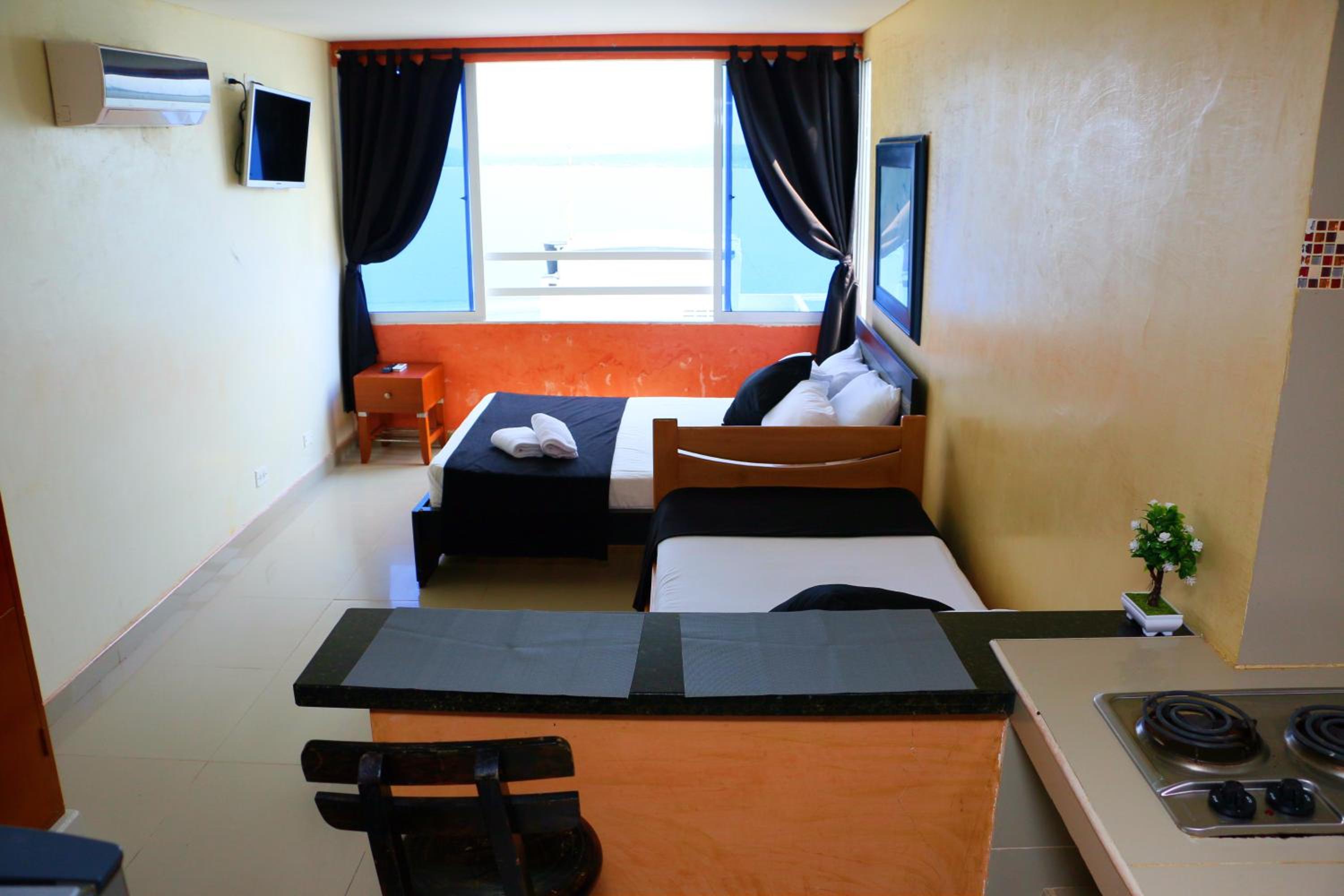 E19C1 Apartamento en cartagena vista al mar aire acondicionado y wifi