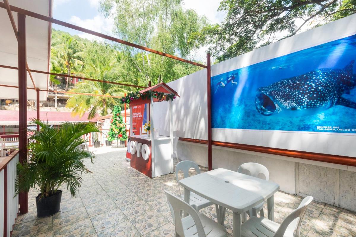 outdoor BBQ area