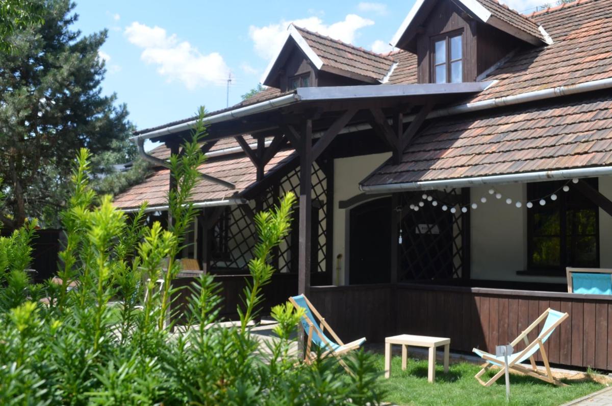 outdoor BBQ area