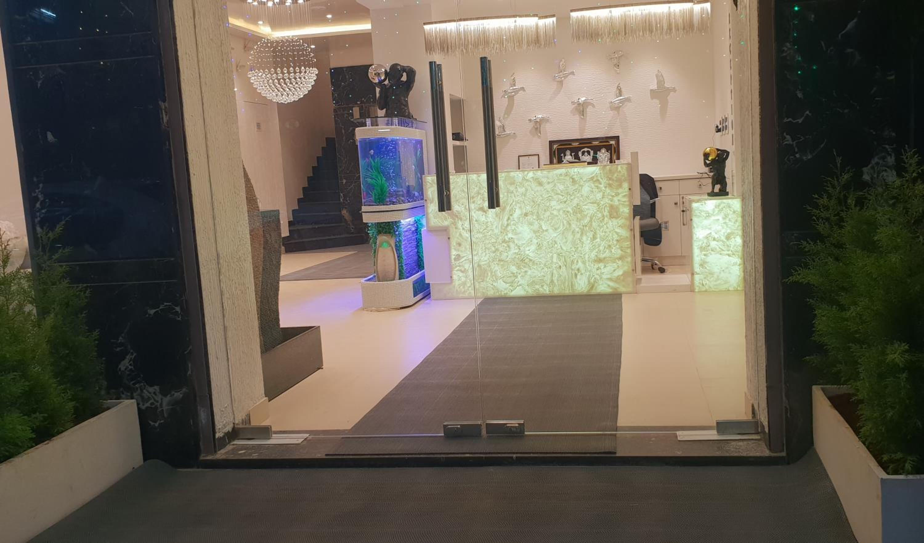 hotel reception
