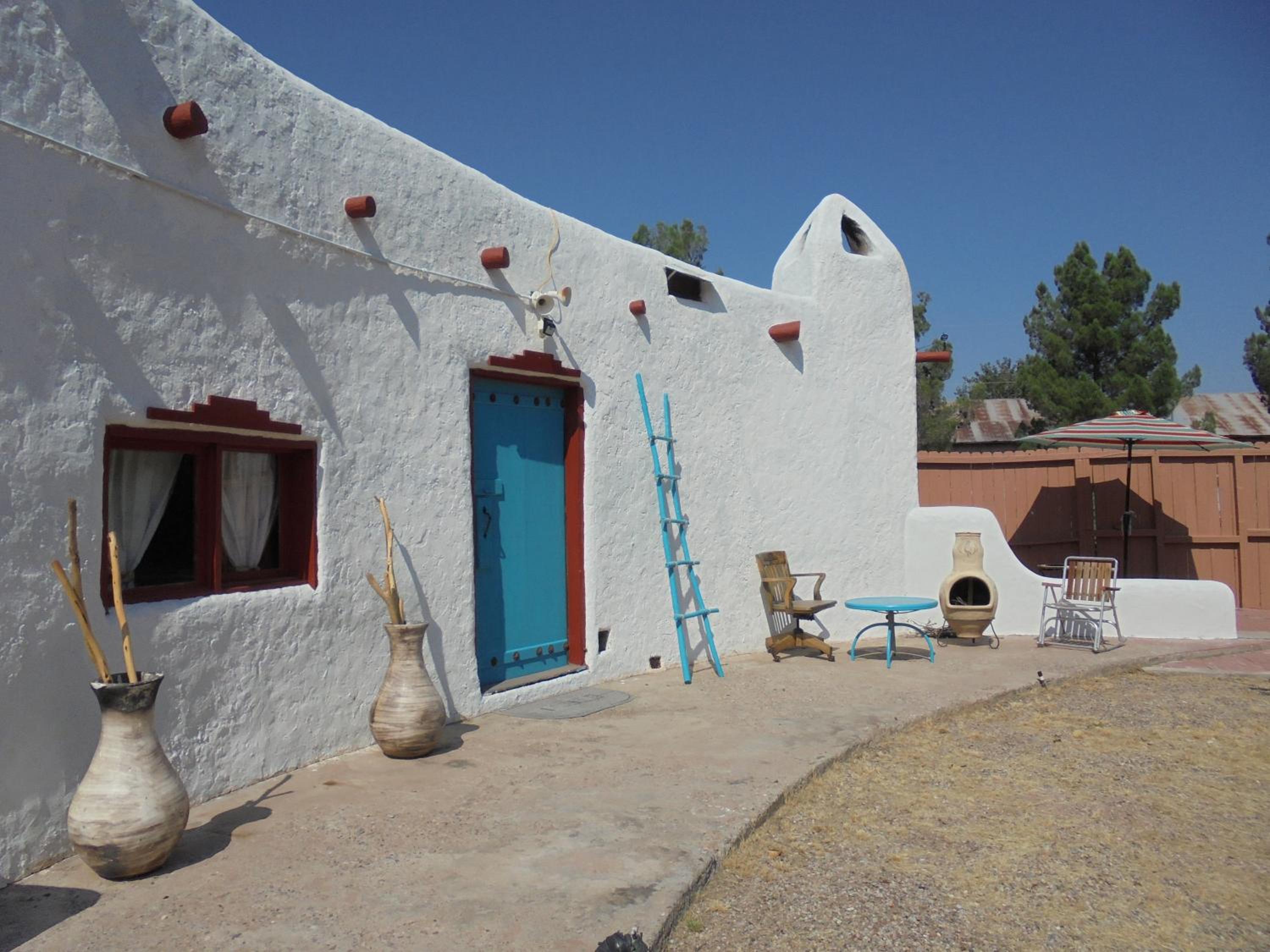 Casita at St Francis Hatch NM view 2