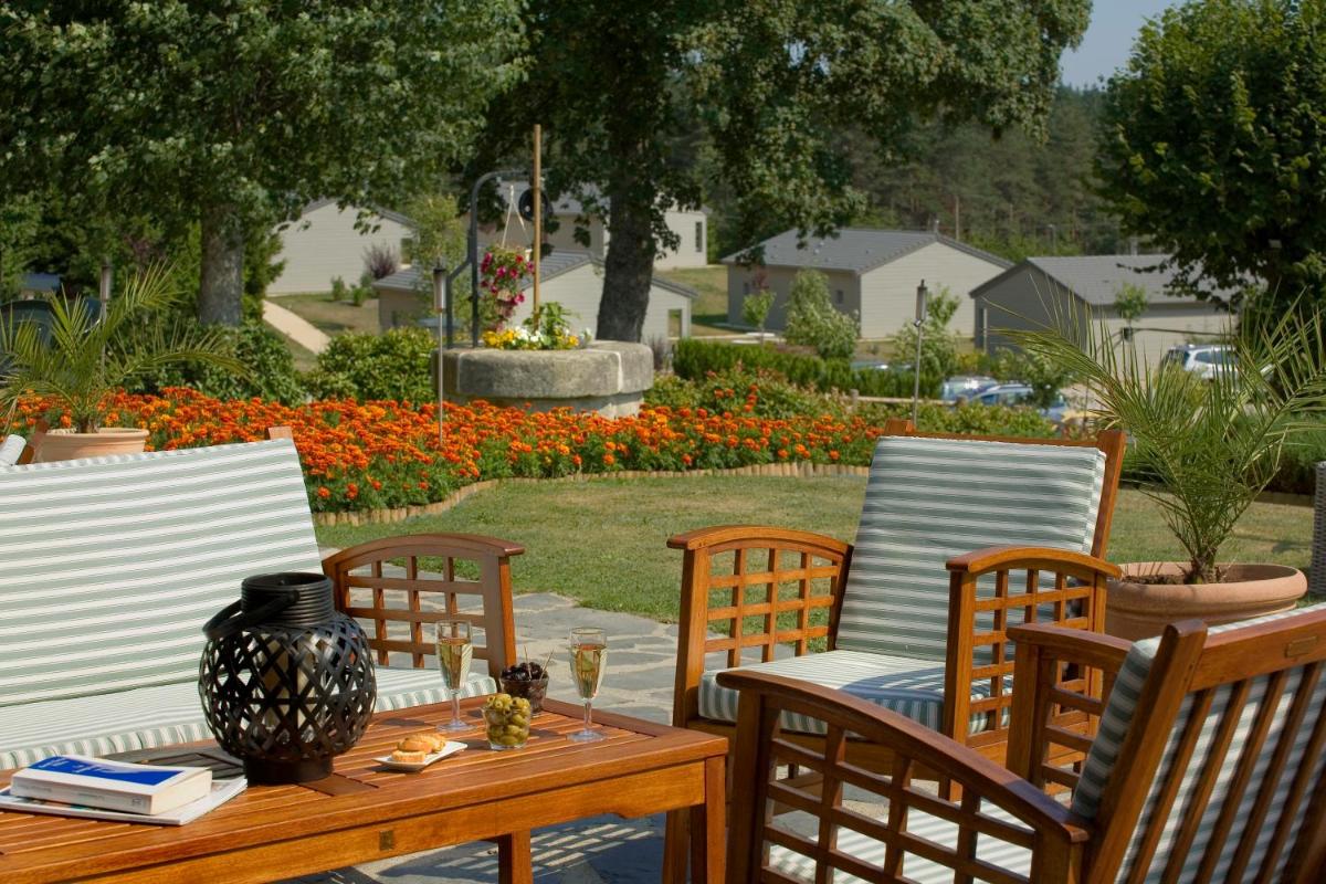 outdoor BBQ area