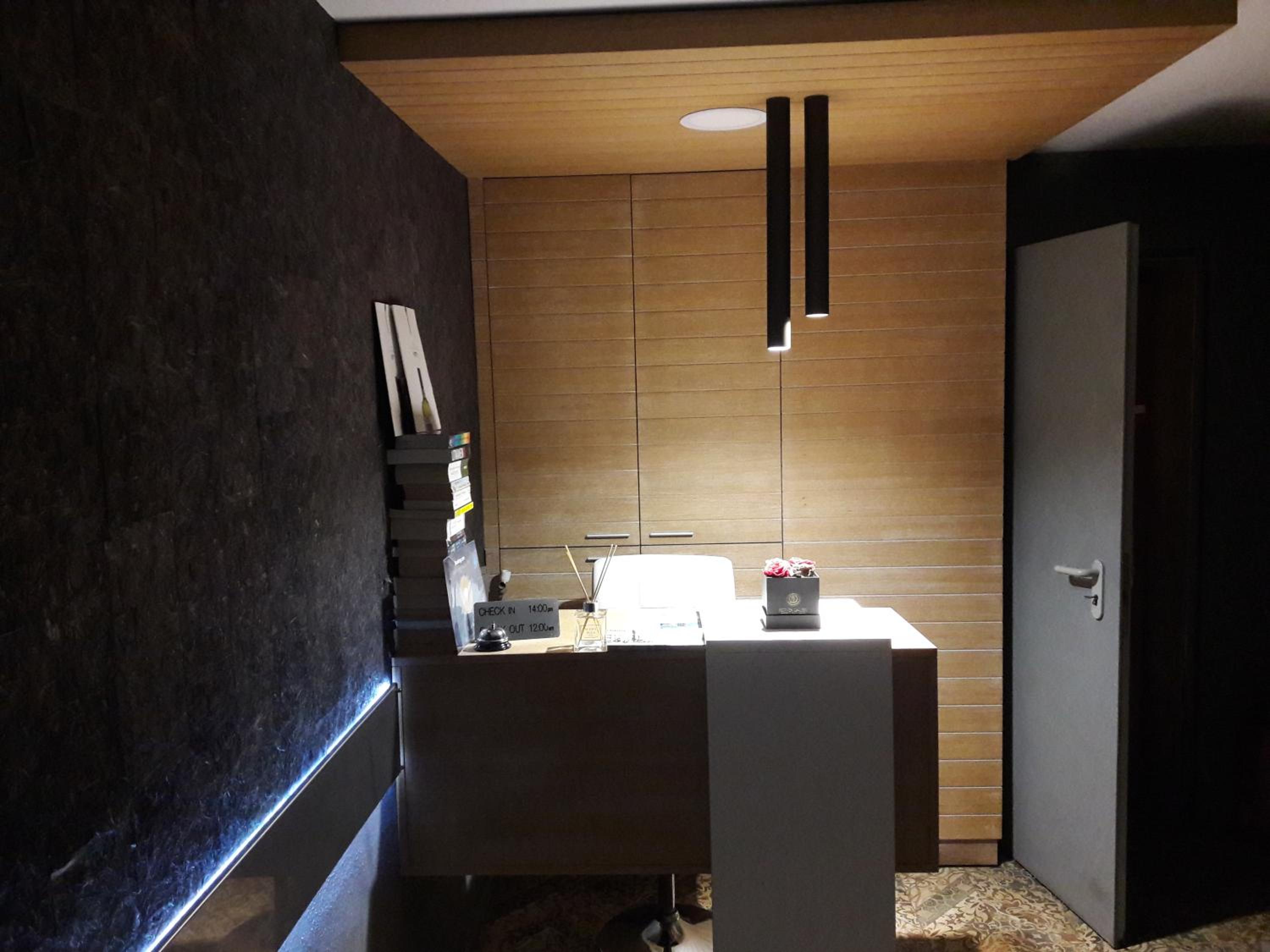 hotel reception