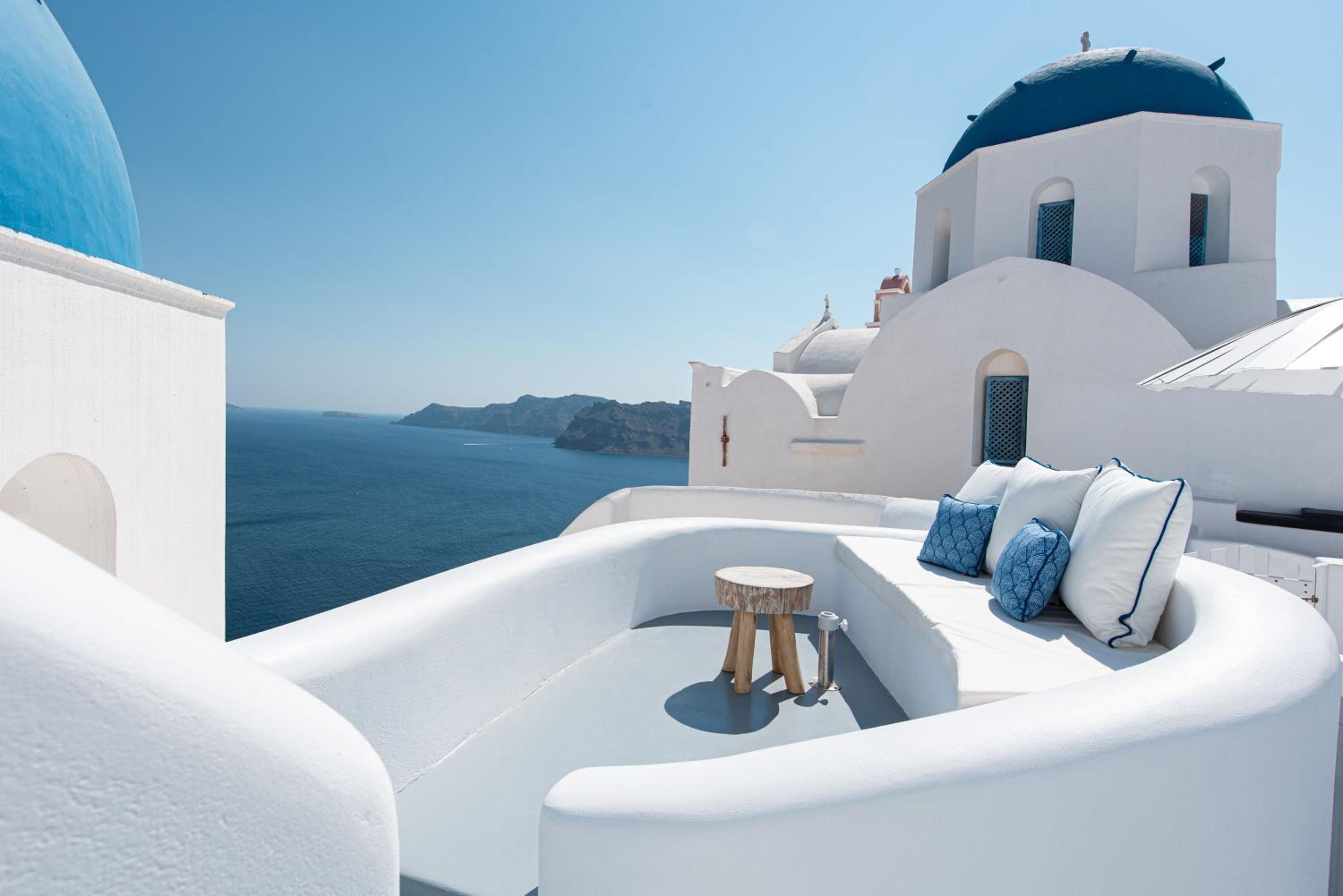 Oia Spirit Studios by Mary D Nomikou