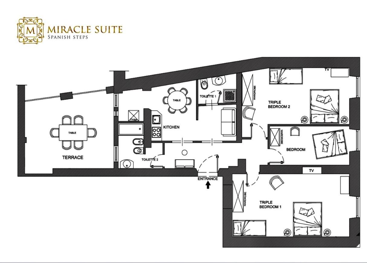 Spanish Steps Miracle Suite