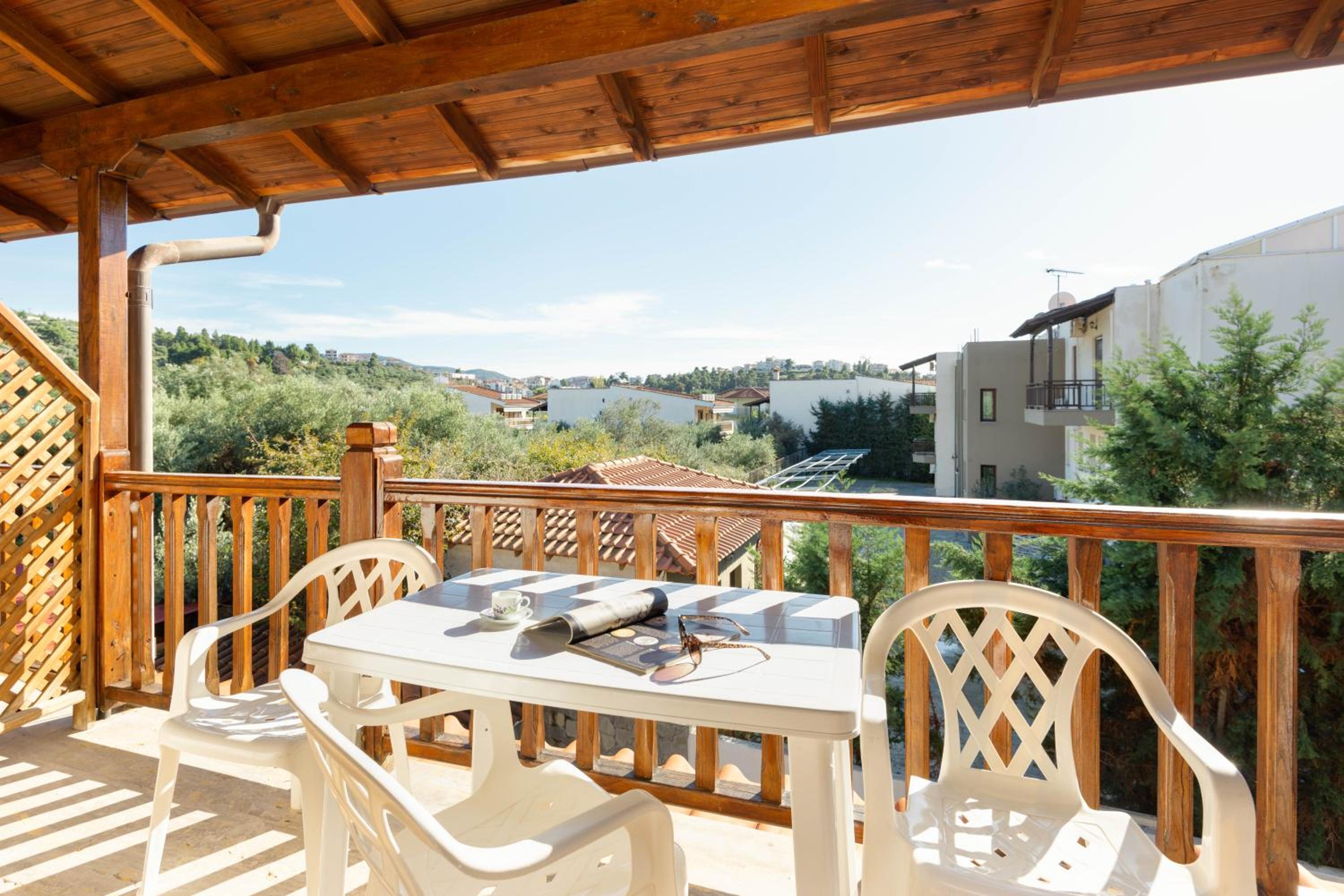 outdoor BBQ area