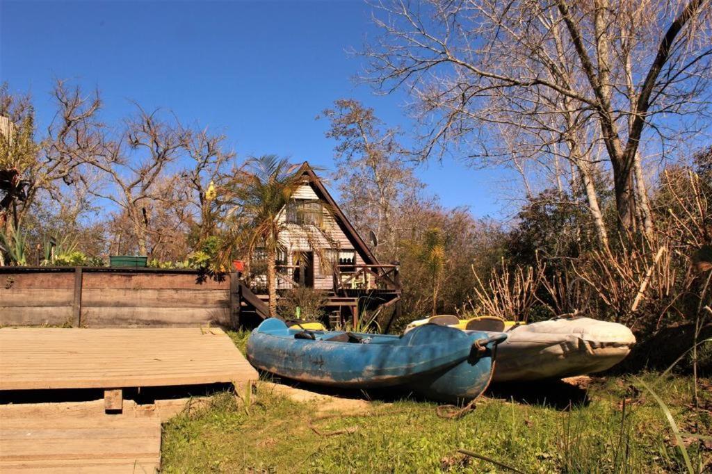 Cabaña en el Delta Arroyo Pajarito a 20 minutos de navegación