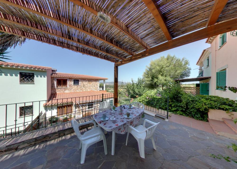 outdoor BBQ area