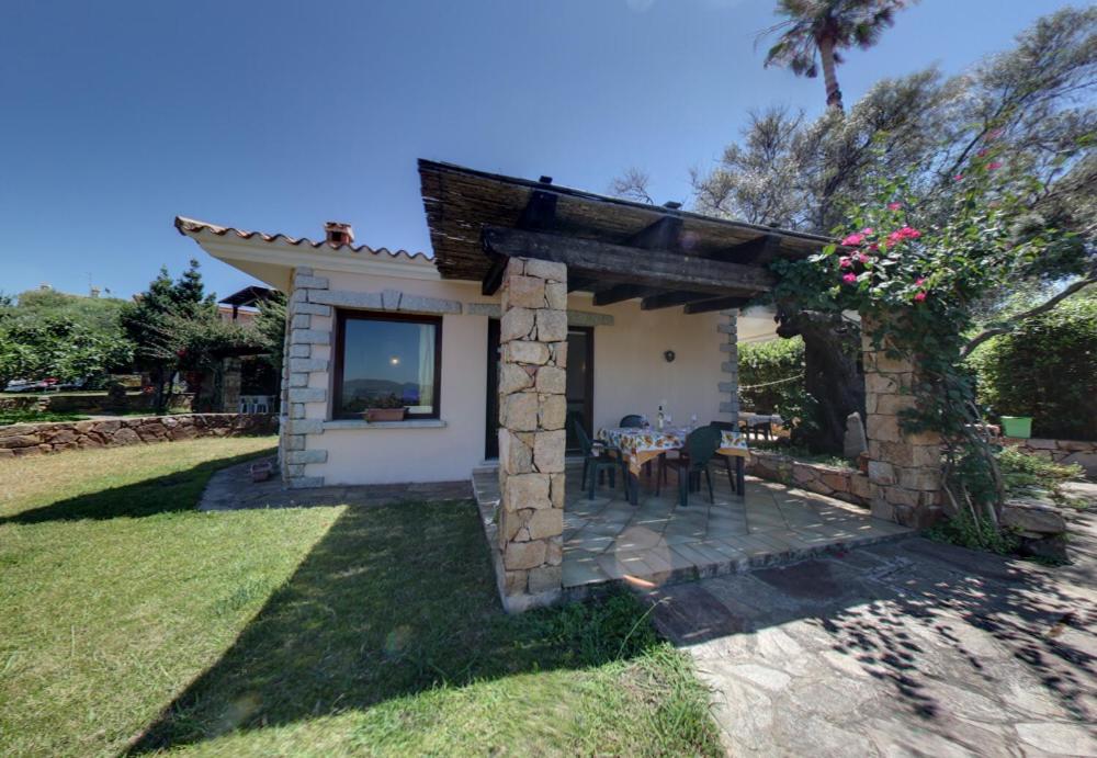 outdoor BBQ area