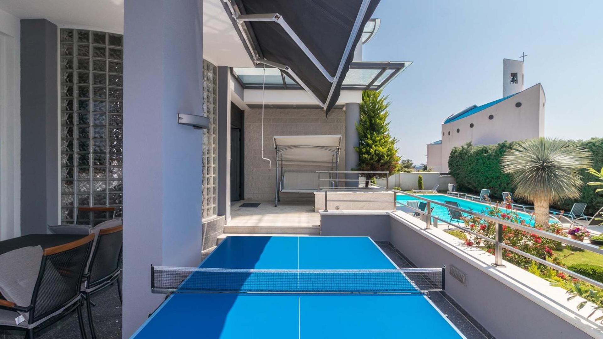 Luxury villa Nicol with pool and sea view 300m from the beach view 3