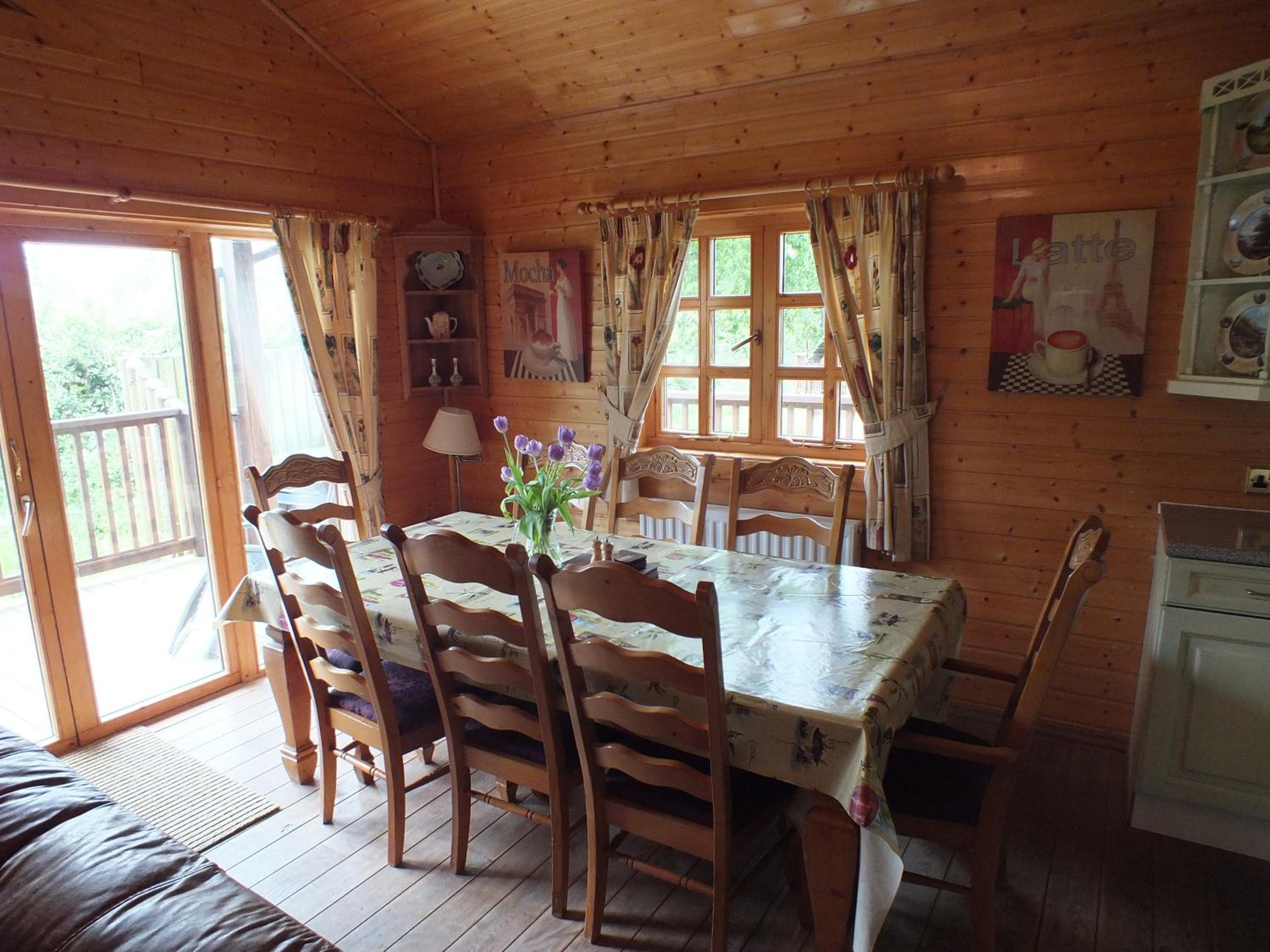 Oaks Log Cabins view 2