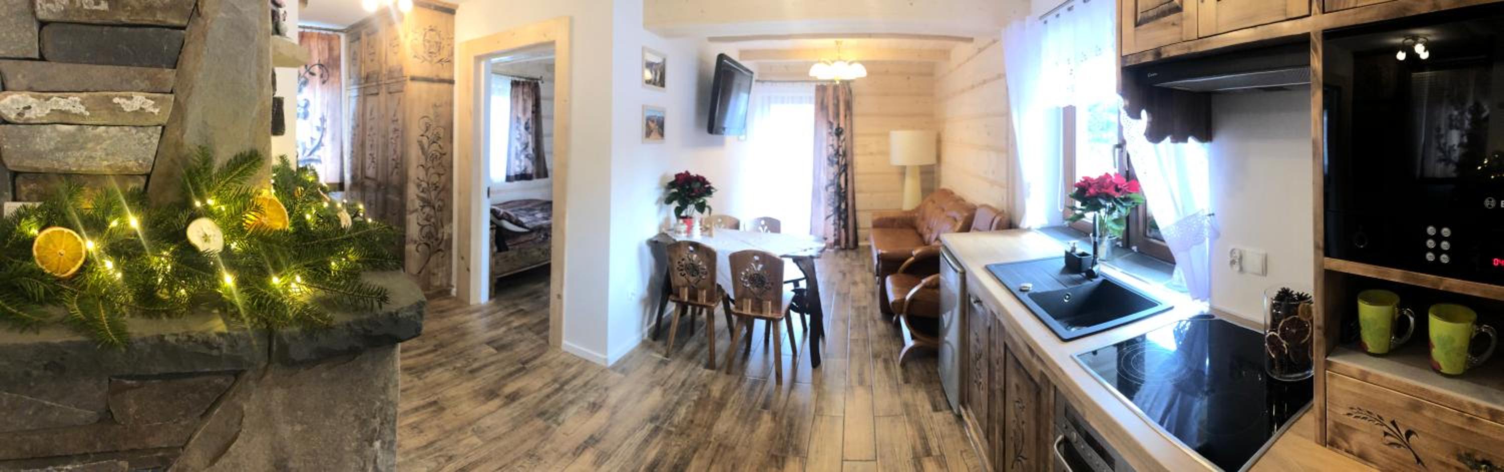 Apartamenty Willa Szafran z widokiem na góry